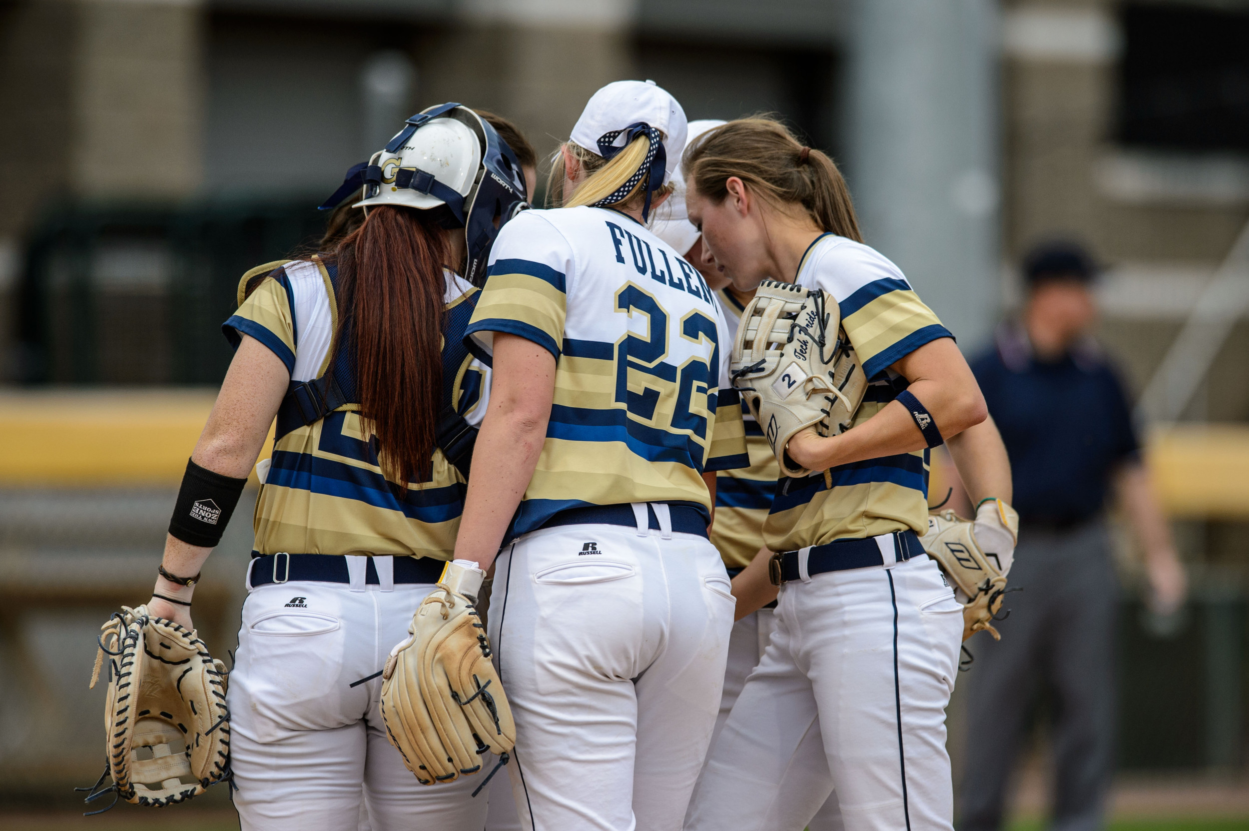 Infield huddle