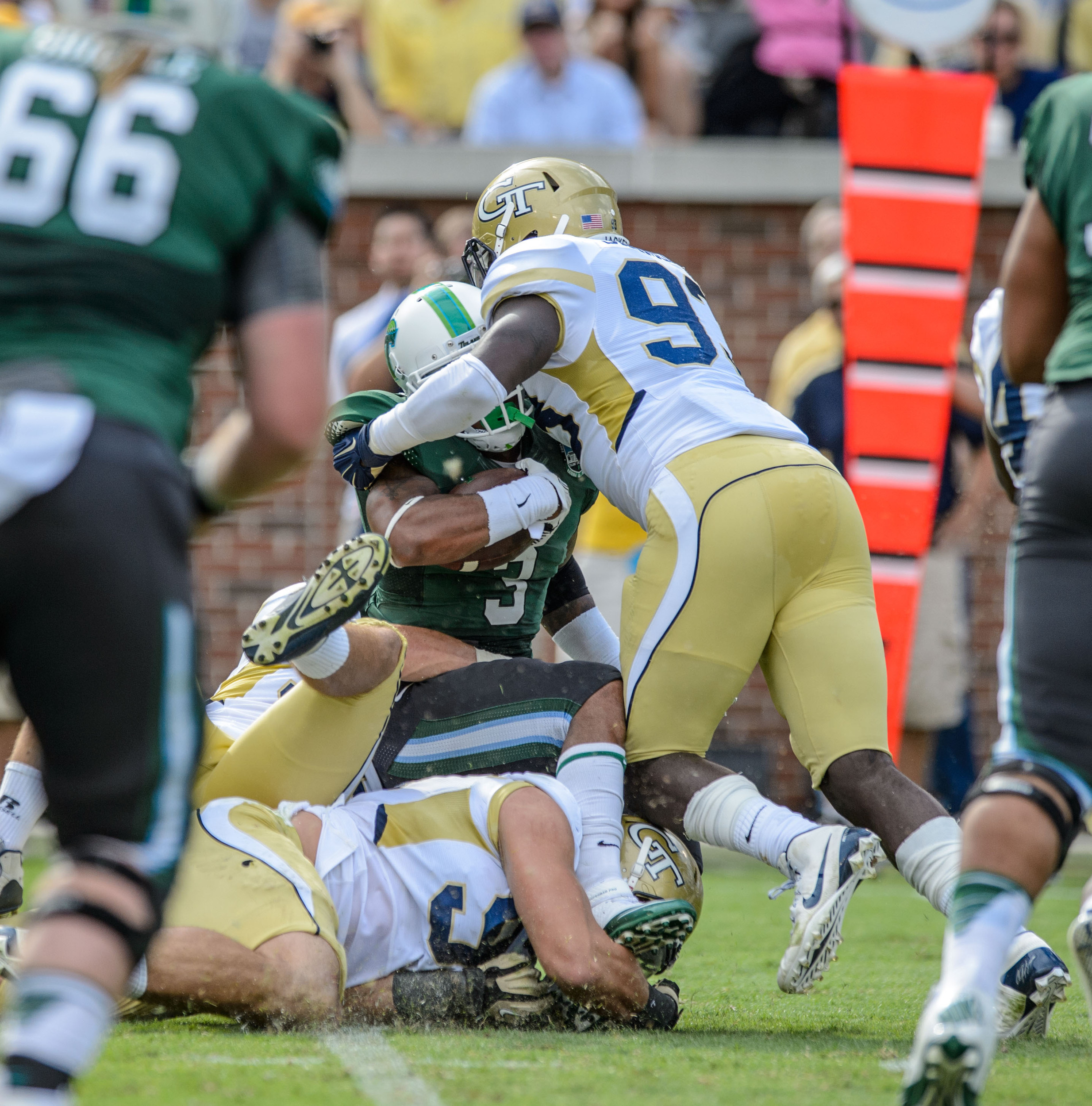 Adam Gotsis (96), Antonio Simmons (93)