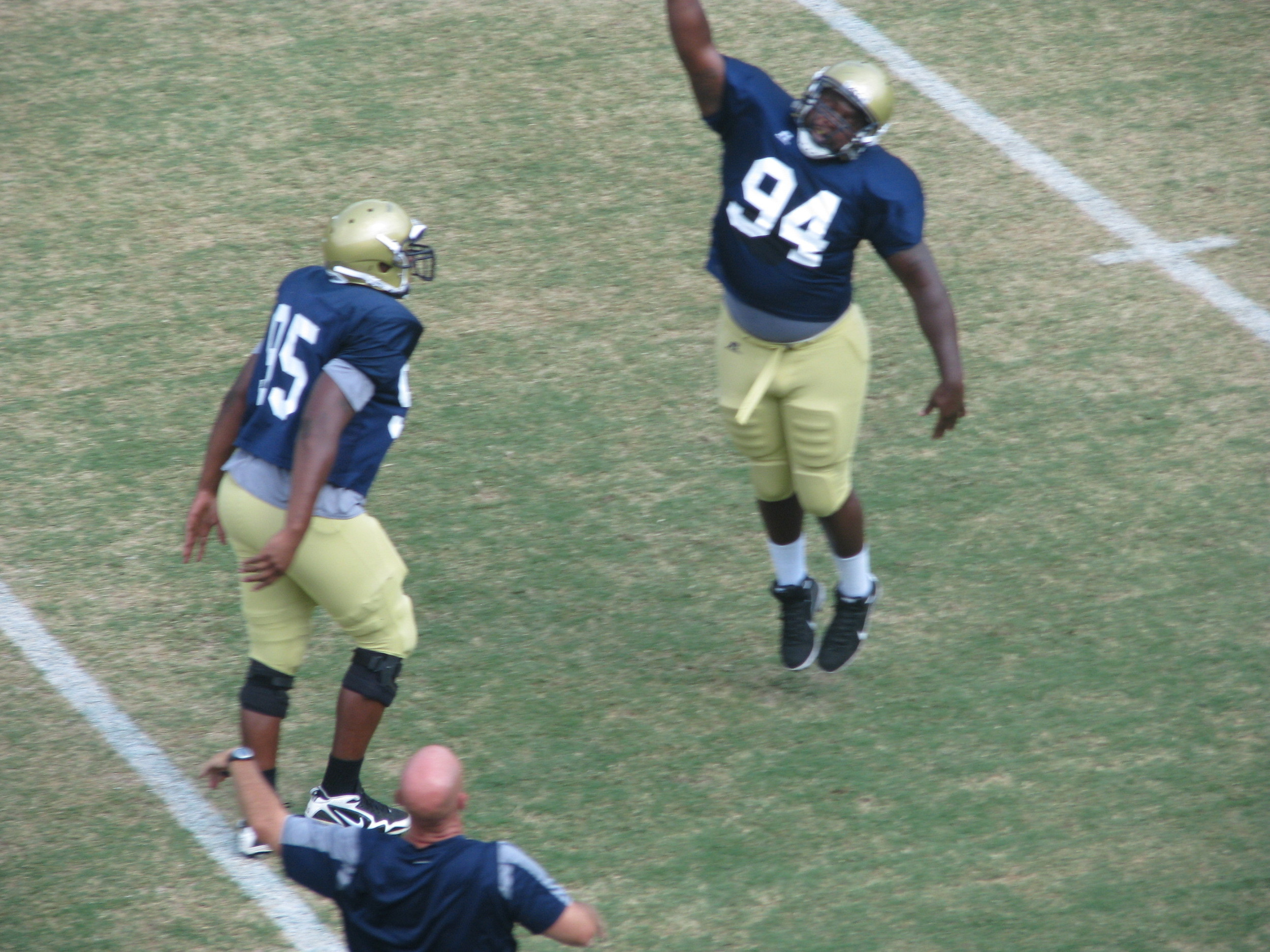 Georgia Tech Football Practice - 8/24/11