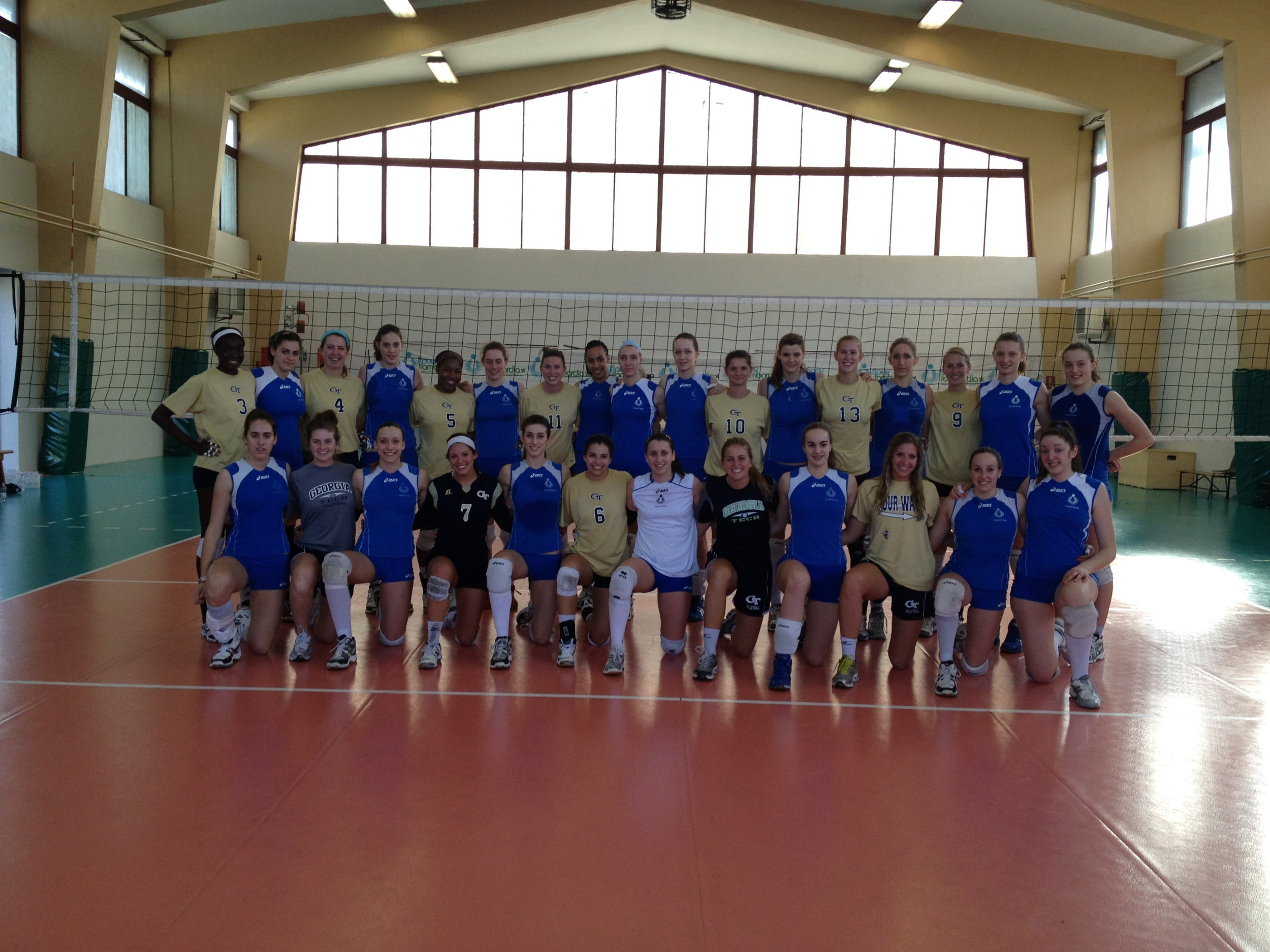 2012 Georgia Tech Volleyball Europe Trip