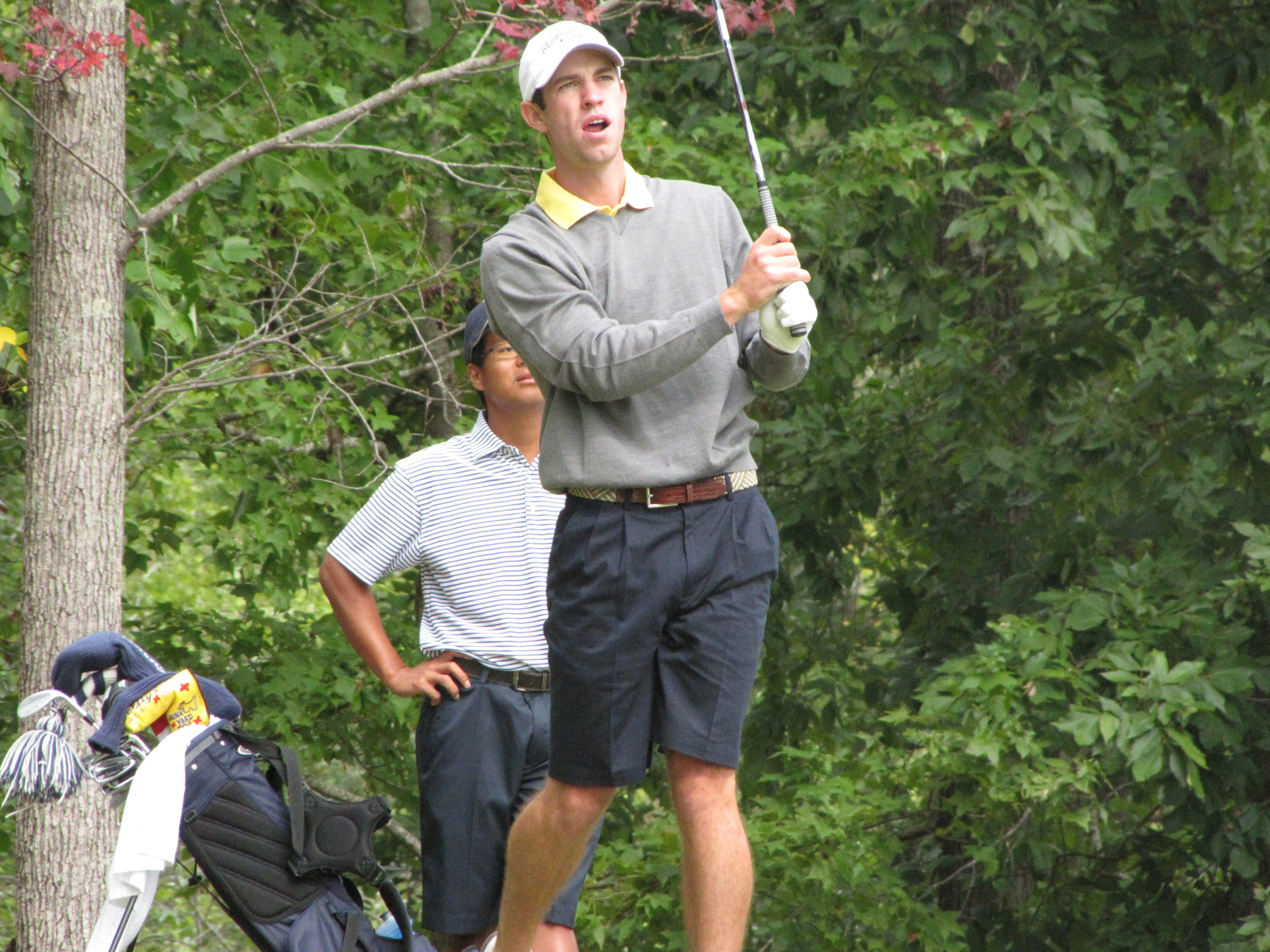 William Miller during the final round of the Brickyard Collegiate - October 9, 2011.