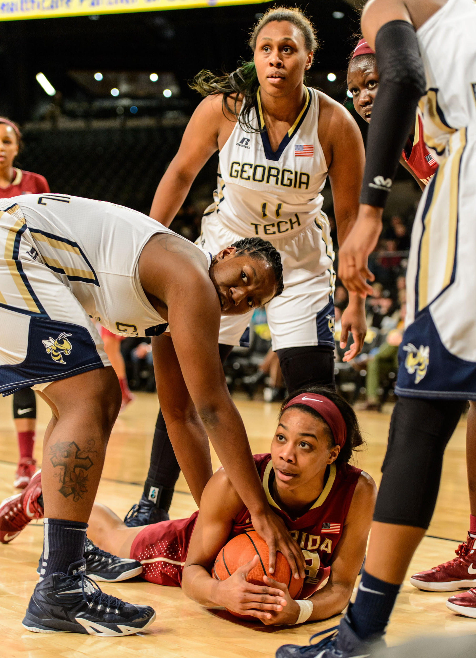Zaire O'Neil (21), Nariah Taylor (11)