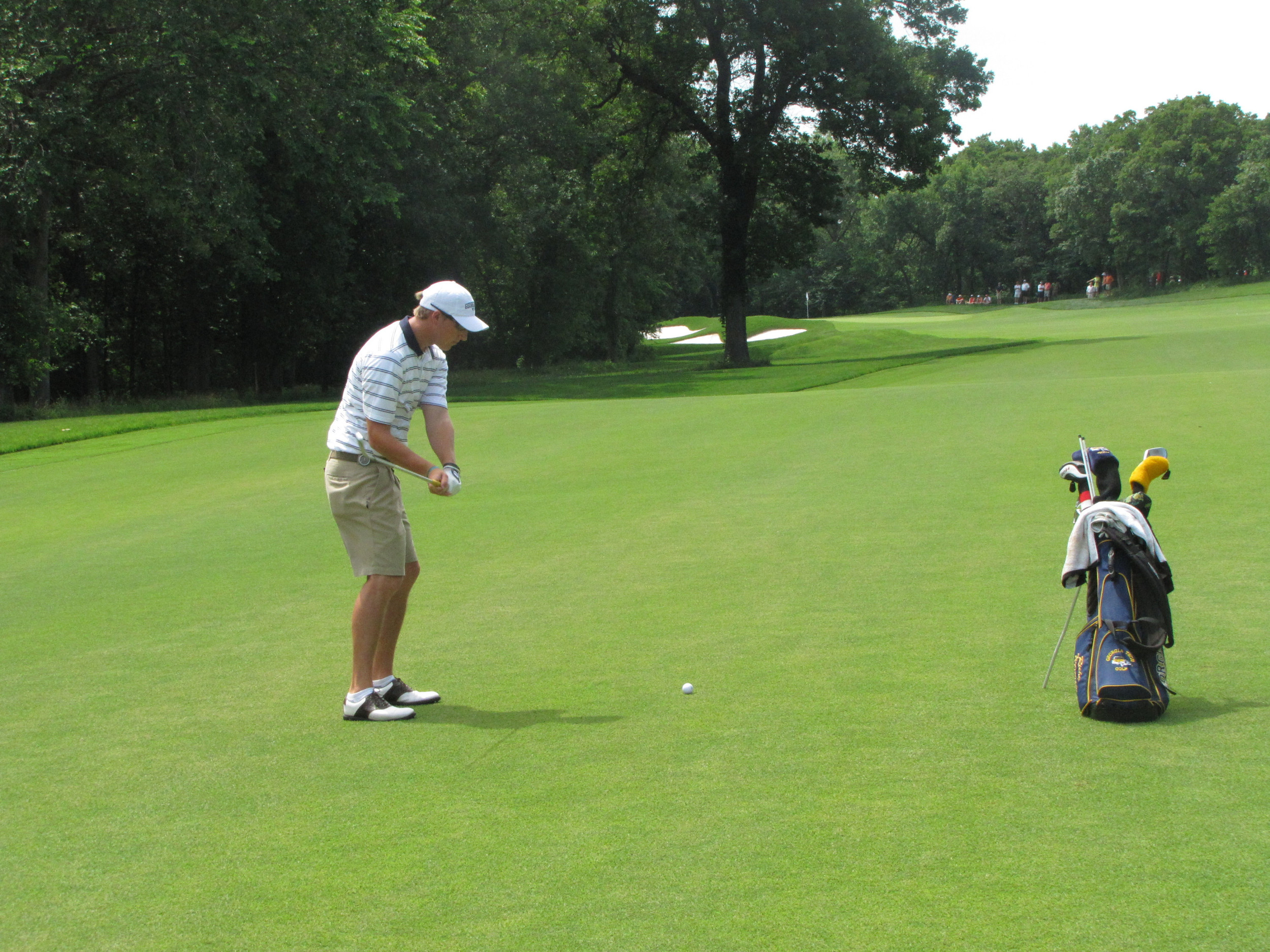 Richard Werenski during the quarterfinal match of the NCAA Championship, June 3, 2011