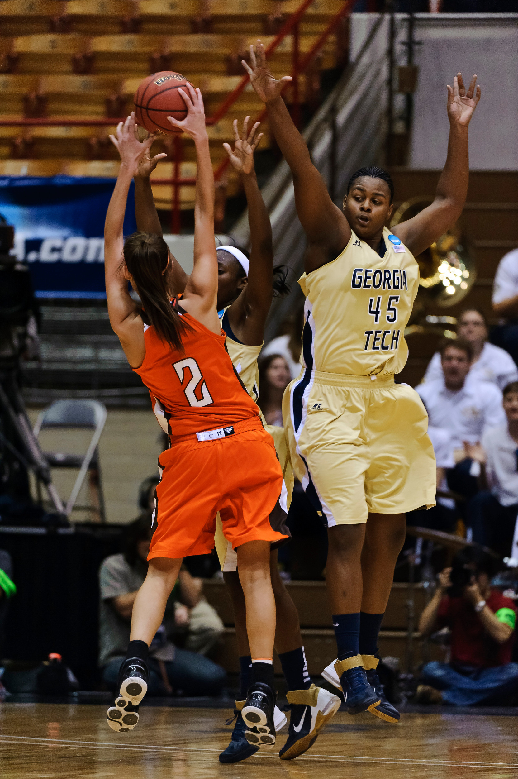Sasha Goodlett - Women's NCAA First RoundGeorgia Tech (69) vs. Bowling Green State University (58)