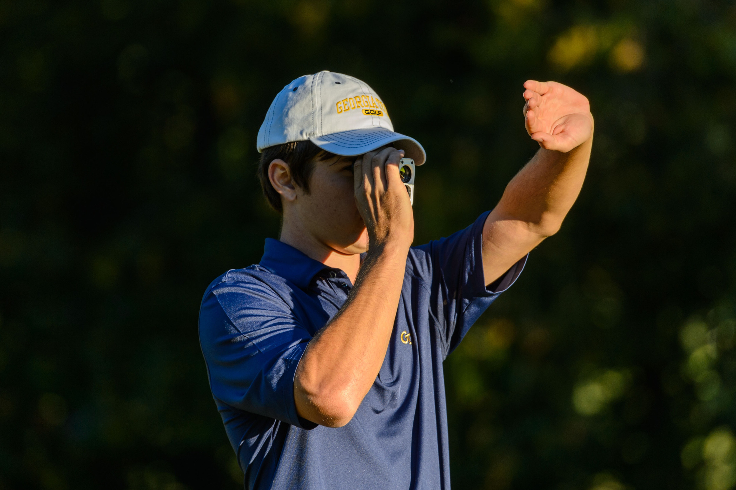 Jacob Joiner during the final round of the United States Collegiate Championship at the Golf Club of Georgia, October 18, 2015