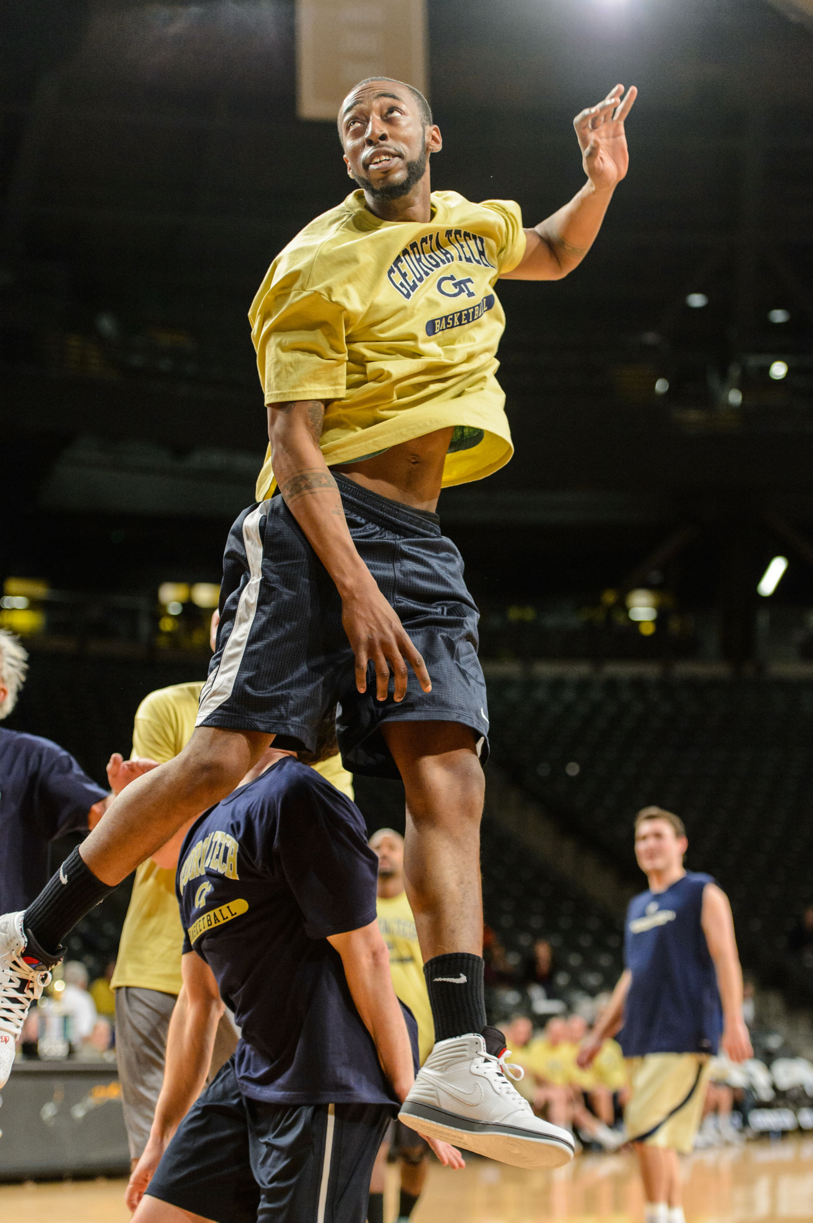 2014 Georgia Tech Men's Basketball Letterwinners game