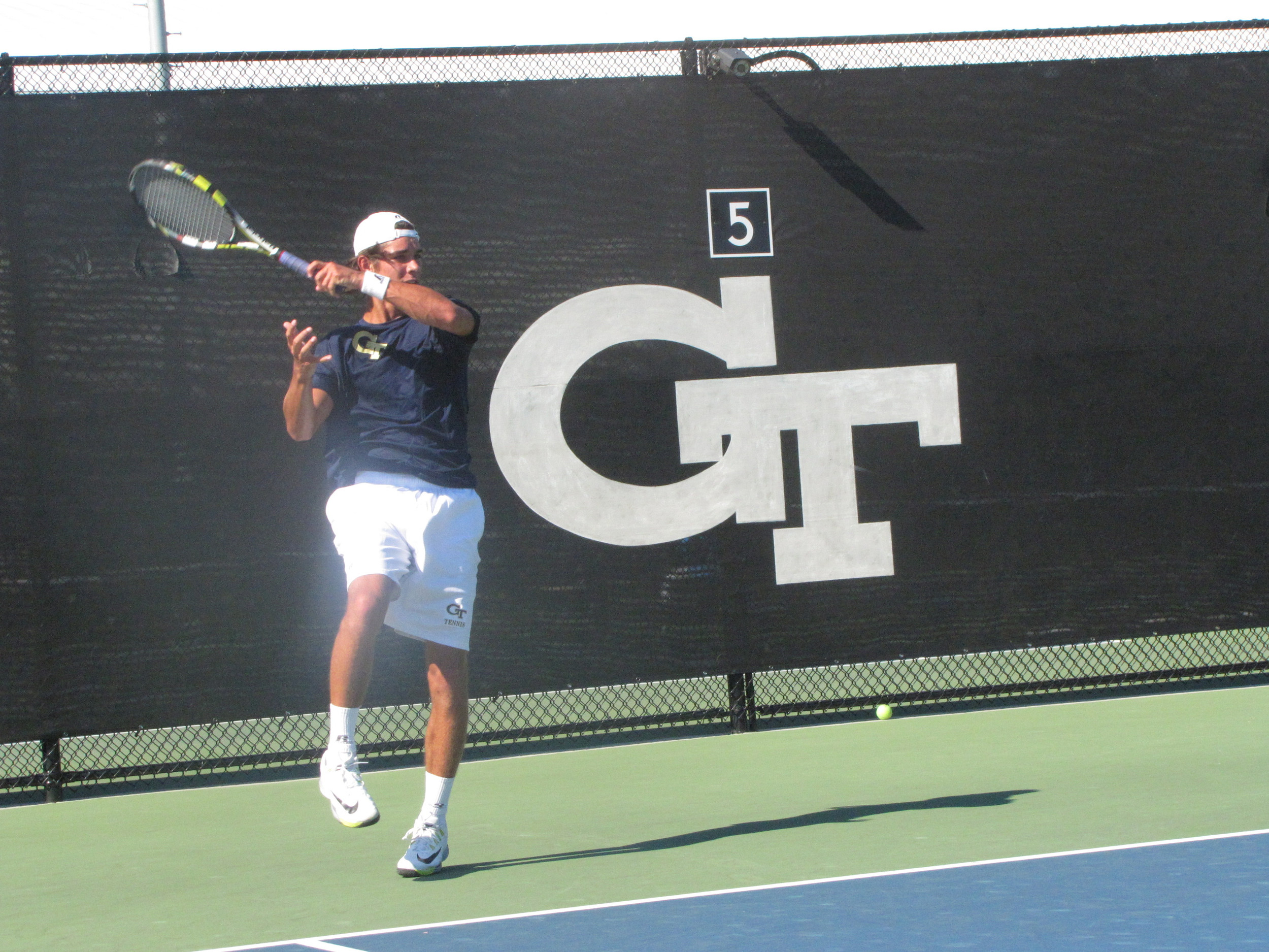 Elijah Melendez at practice, August 28, 2014