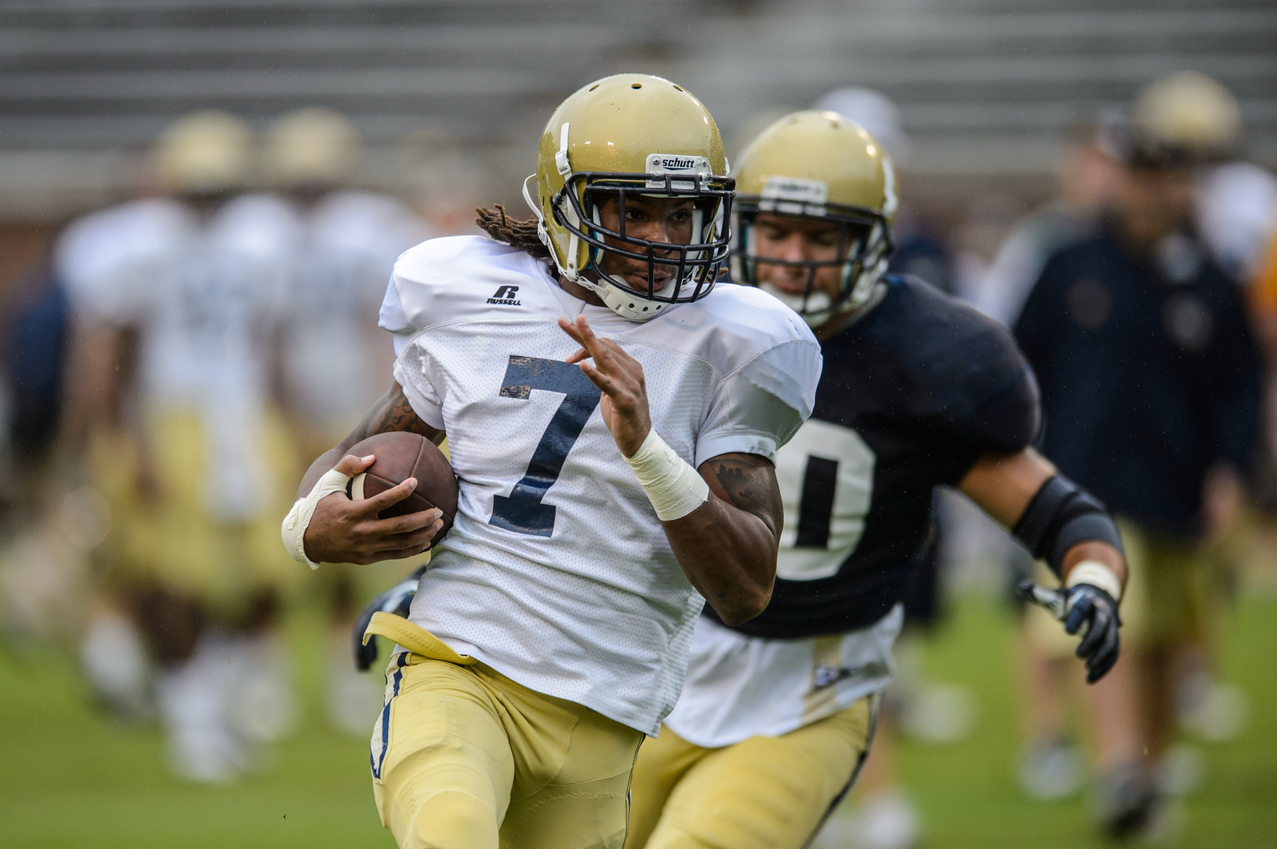 Jackets End #GTCAMP13 With Saturday Scrimmage
