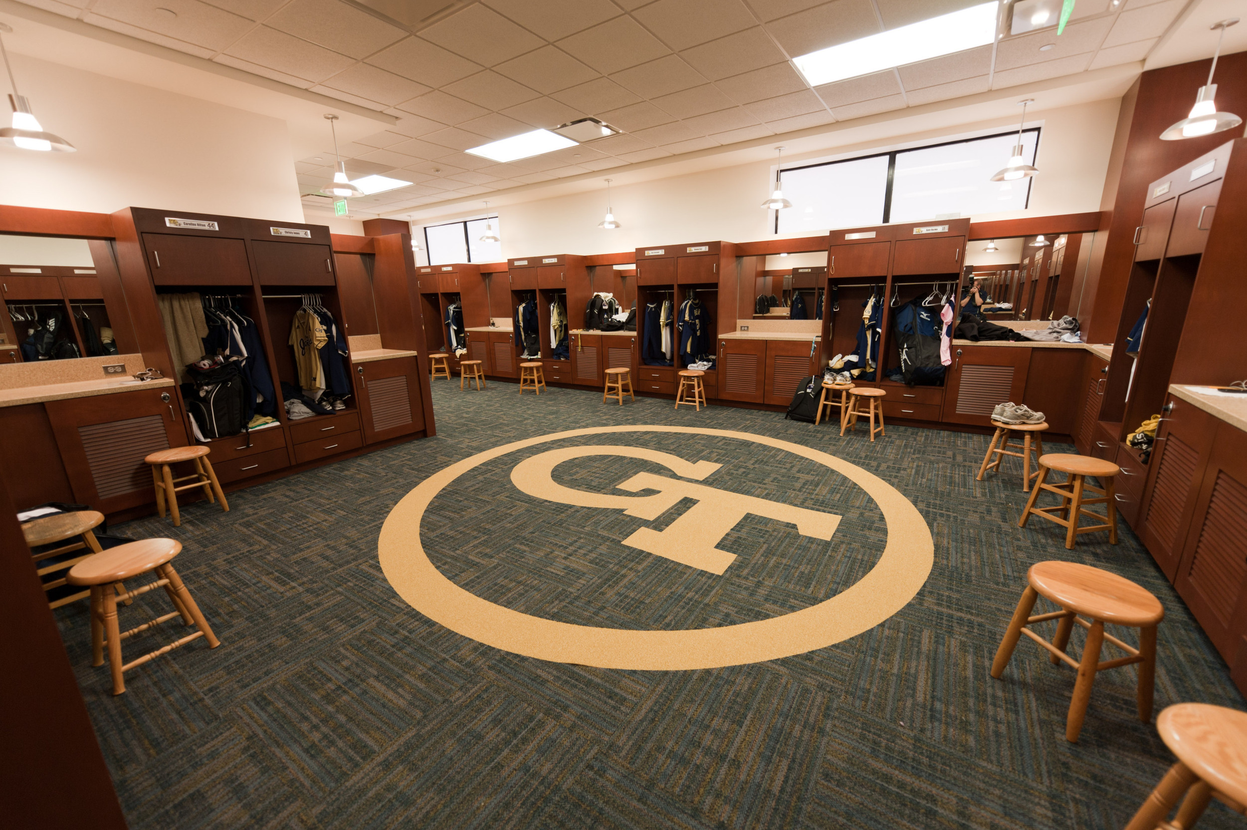 locker room