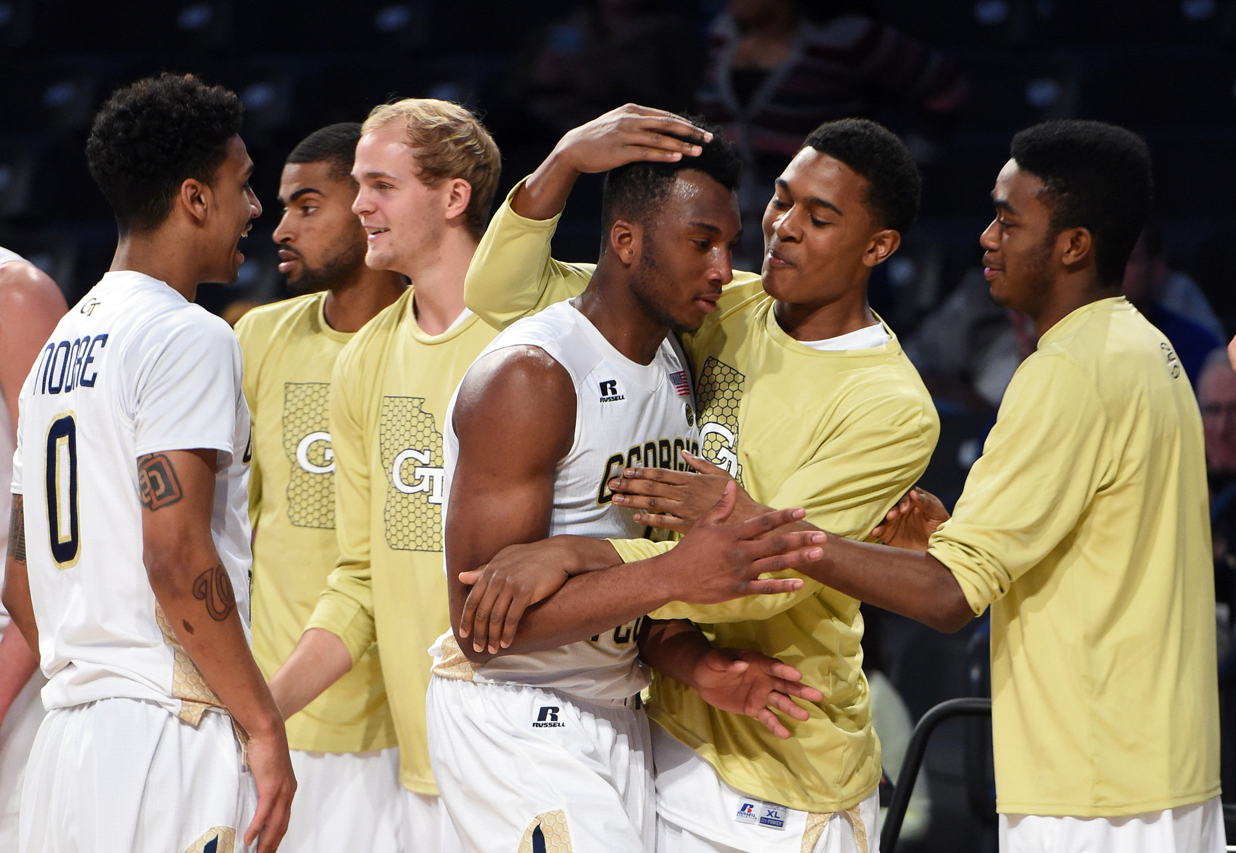Nov 26, 2016; Atlanta, GA, USA; Georgia Tech guard Josh Okogie (5): Adam Hagy-USA TODAY Sports
