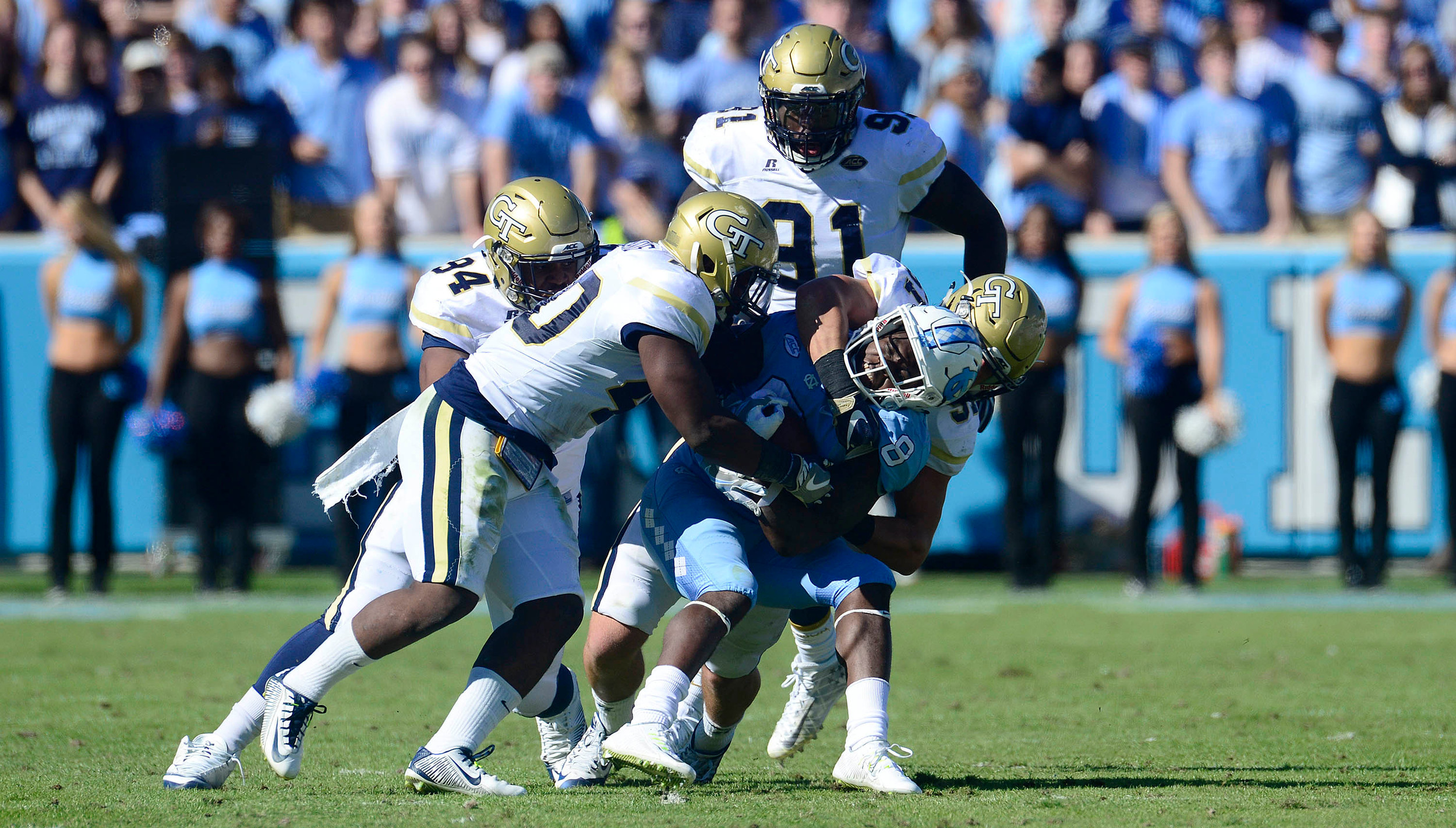 Photo 4University of North Carolina Football v Georgia TechKenan Football StadiumChapel Hill, NCSaturday, November 5, 2016