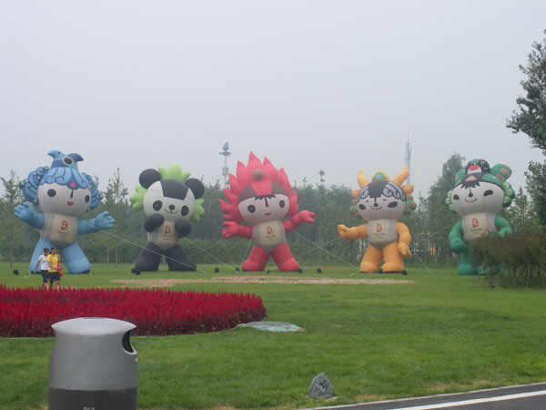 Team Canada arrives in Beijing/Opening Ceremonies (Aug. 9, 2008)
