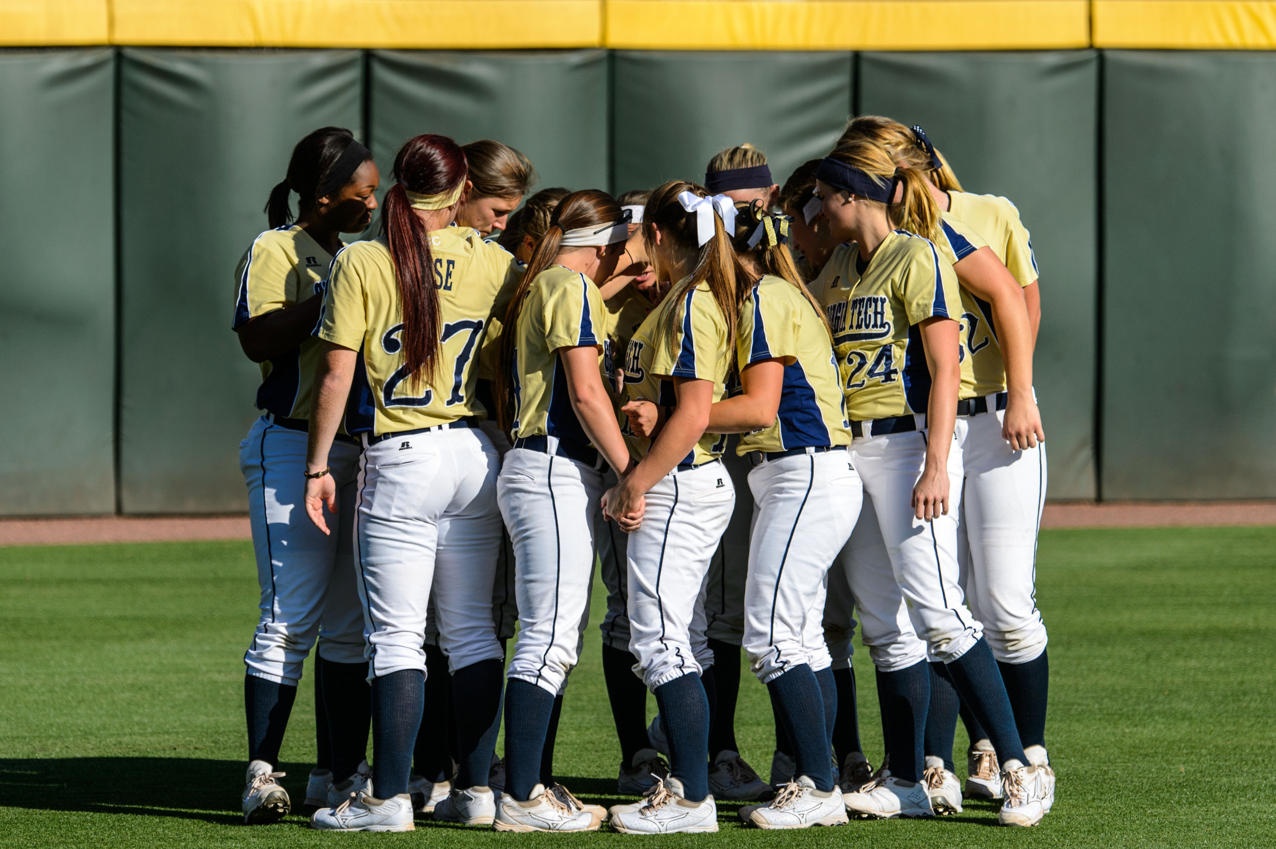 Team huddle