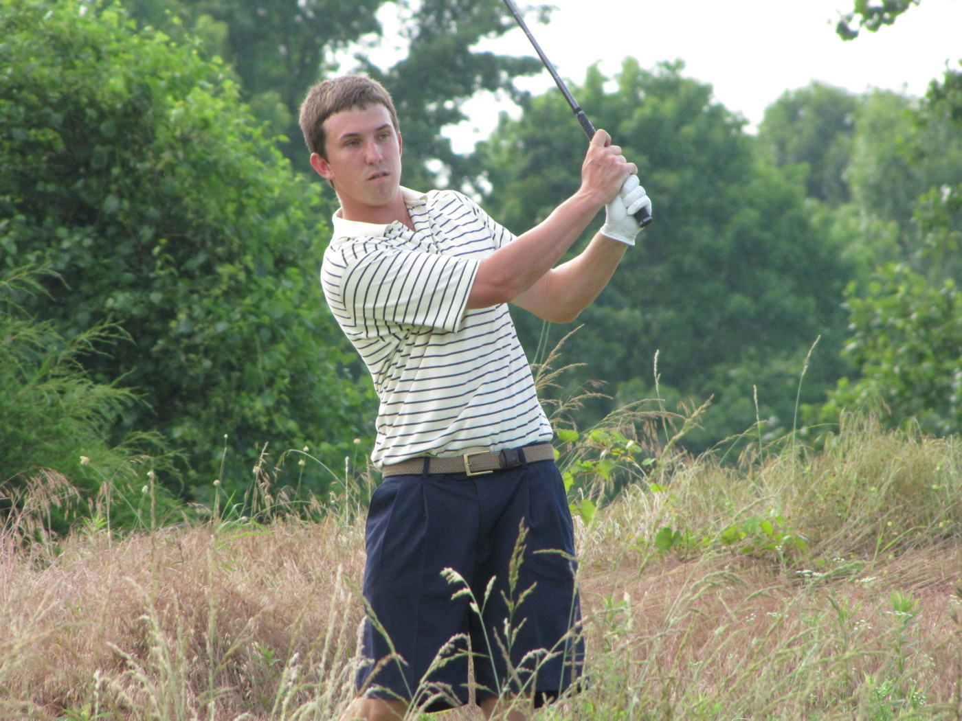 Paul Haley during round 3 of the NCAA Golf Championship in Ooltewah, Tenn.