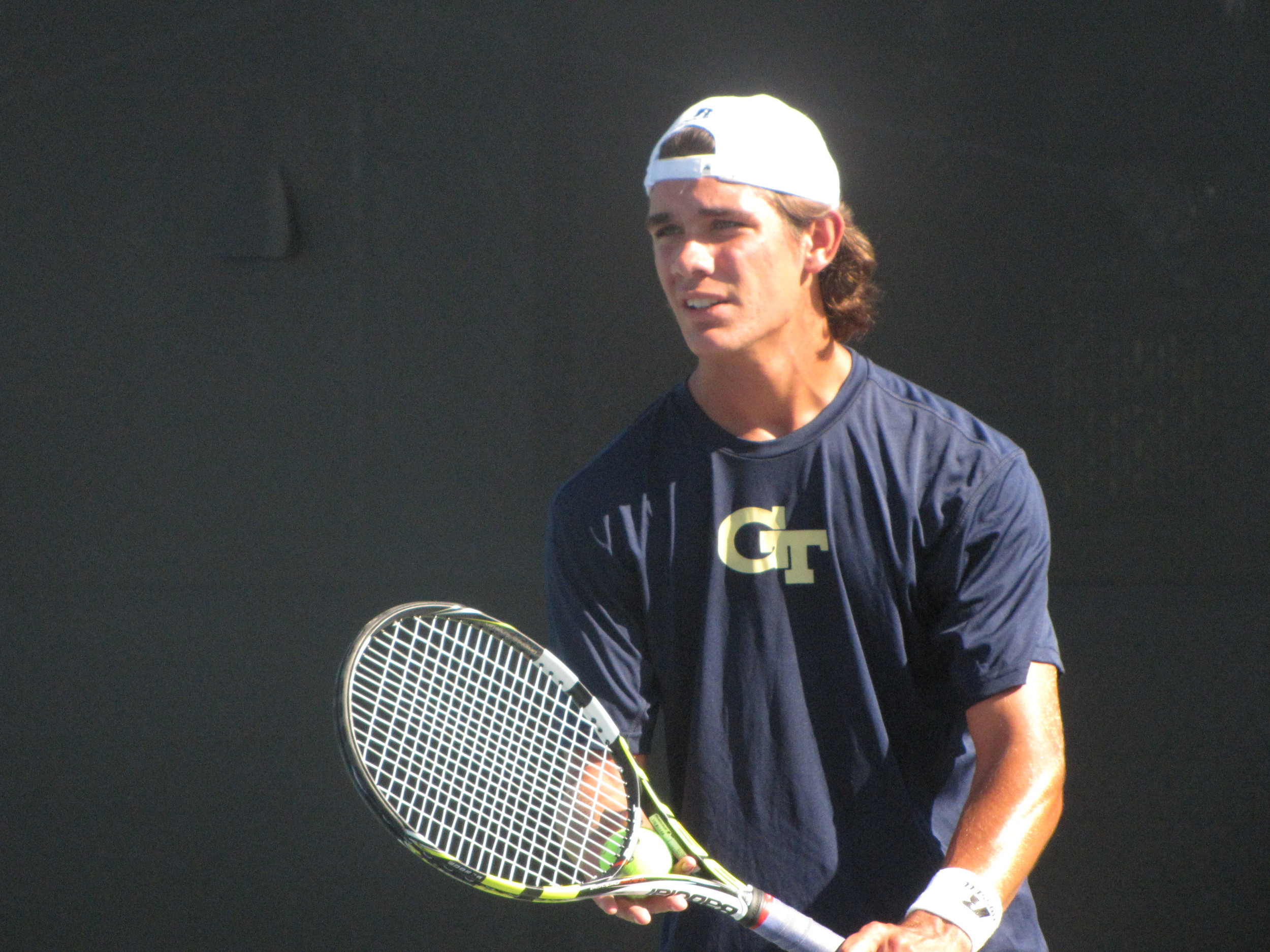 Elijah Melendez at practice, August 28, 2014