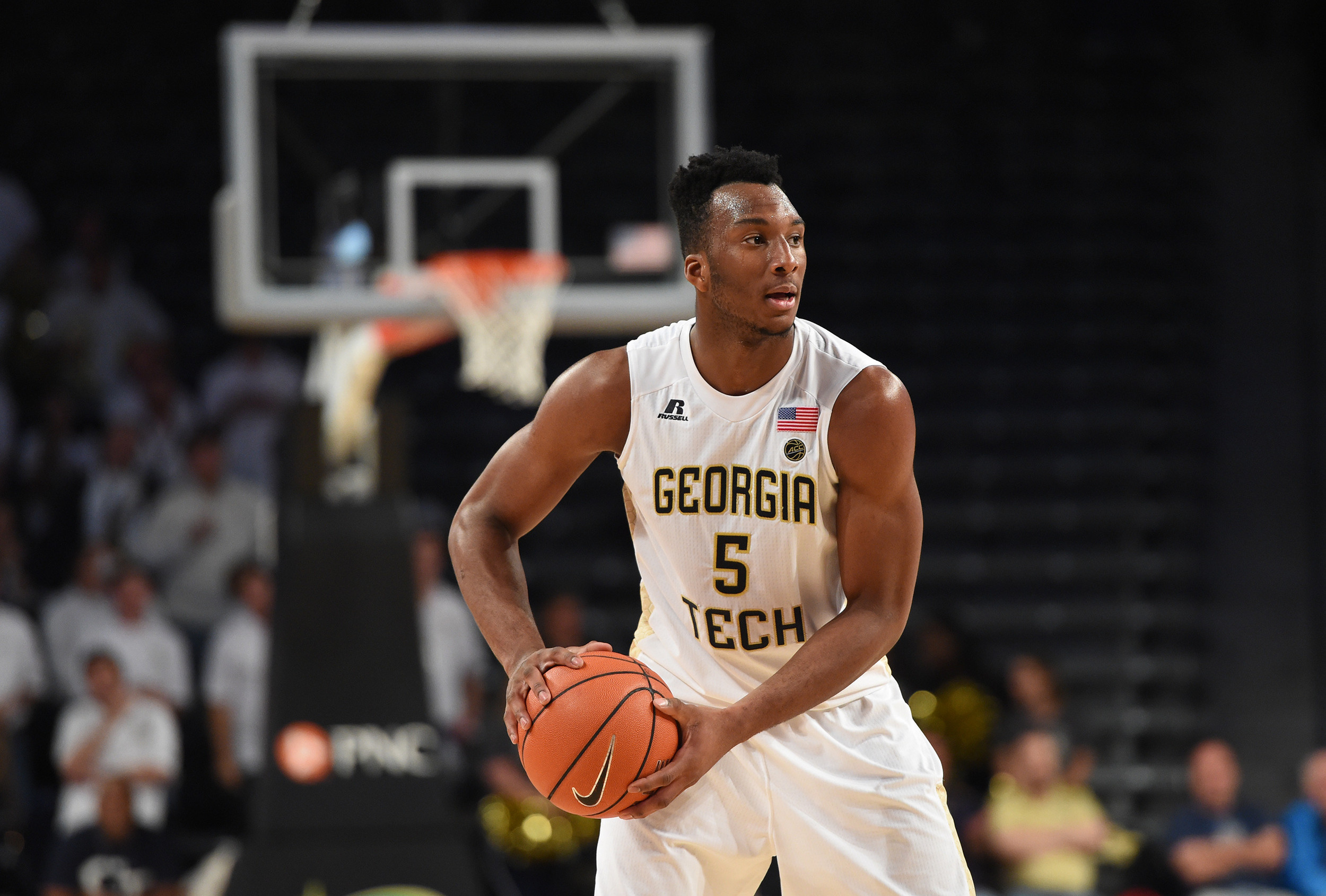 Nov 26, 2016; Atlanta, GA, USA; Georgia Tech guard Josh Okogie (5): Adam Hagy-USA TODAY Sports