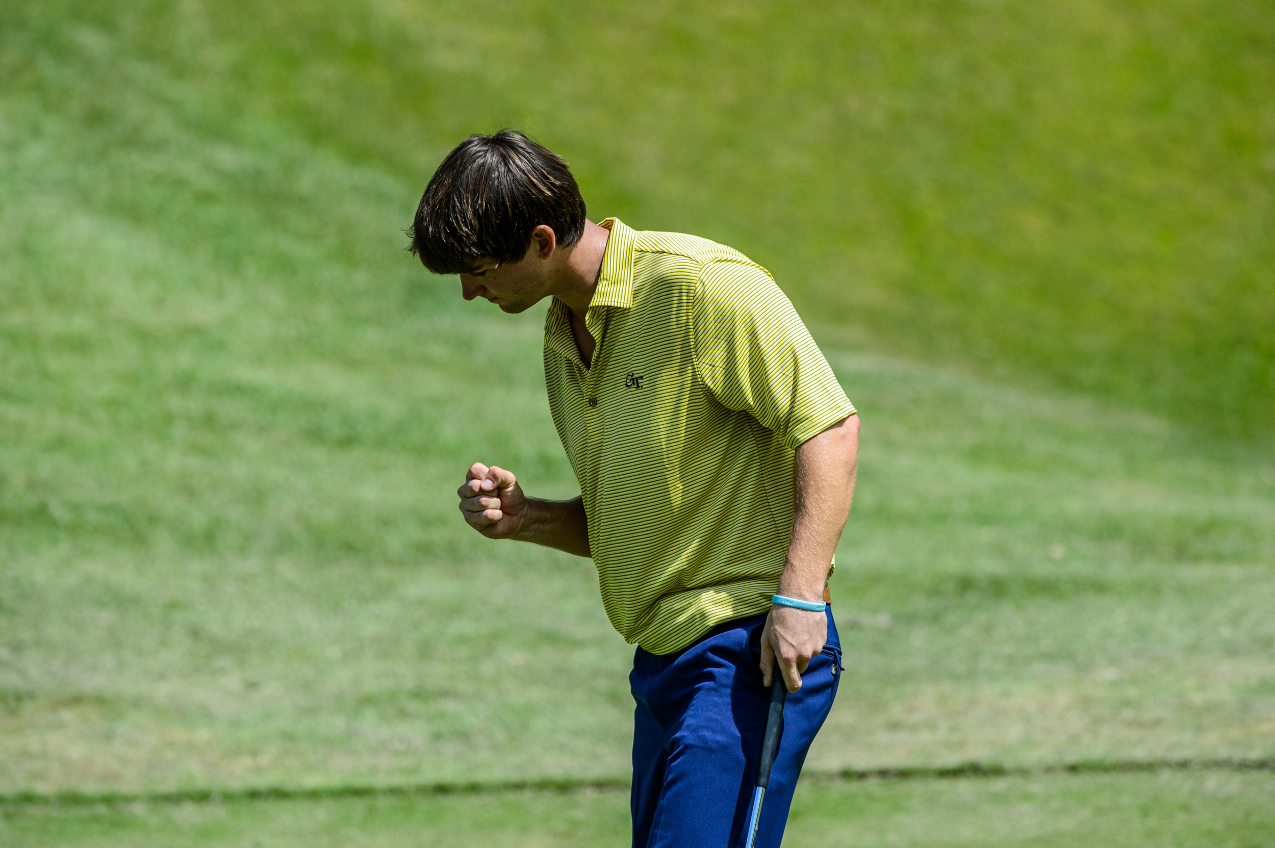 Ollie Schniederjans during the final round of the Carpet Capital Collegiate, September 7, 2014