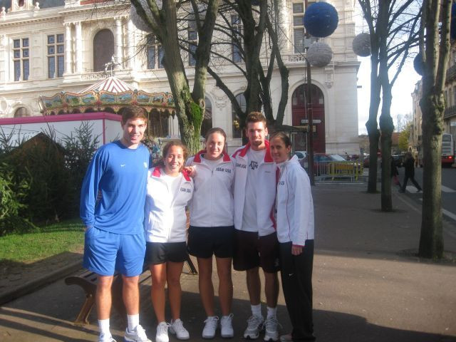 Irina Falconi at the Master'U BNP Paribas in Poitiers, France
