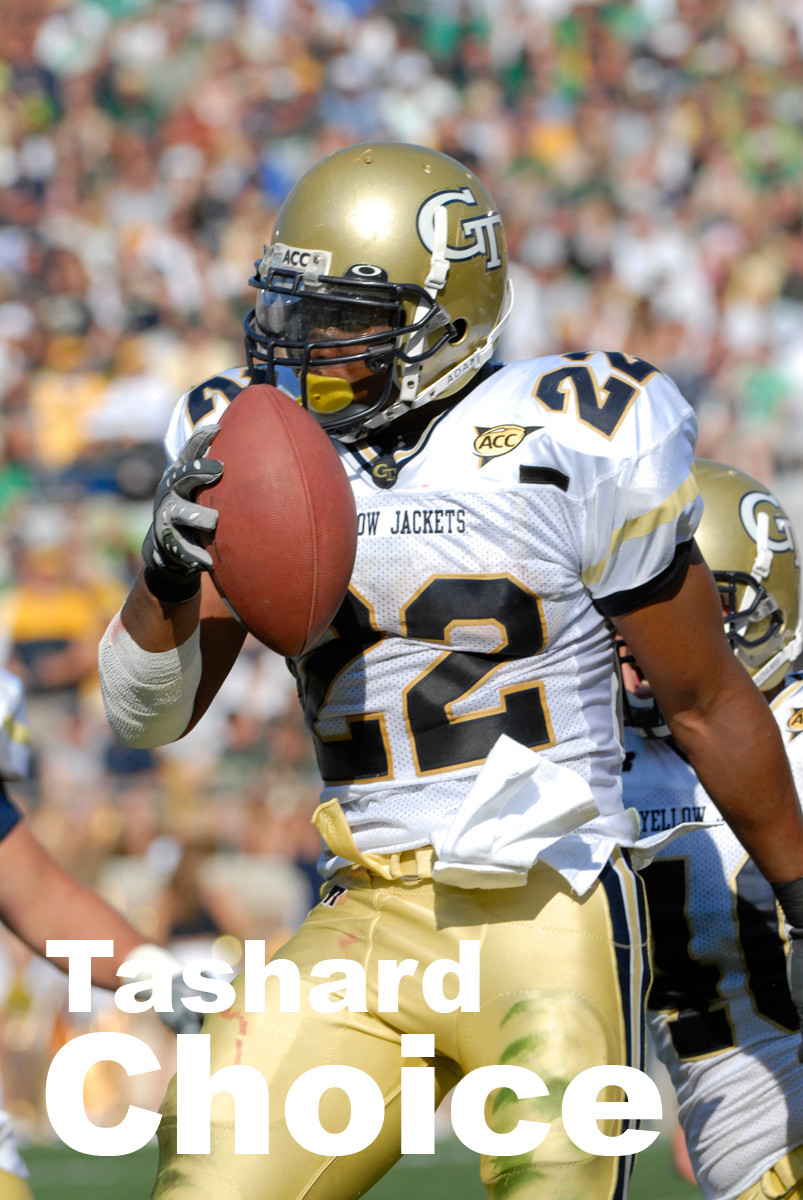 Georgia Tech senior running backTashard Choice is off to a fast start in 2007.