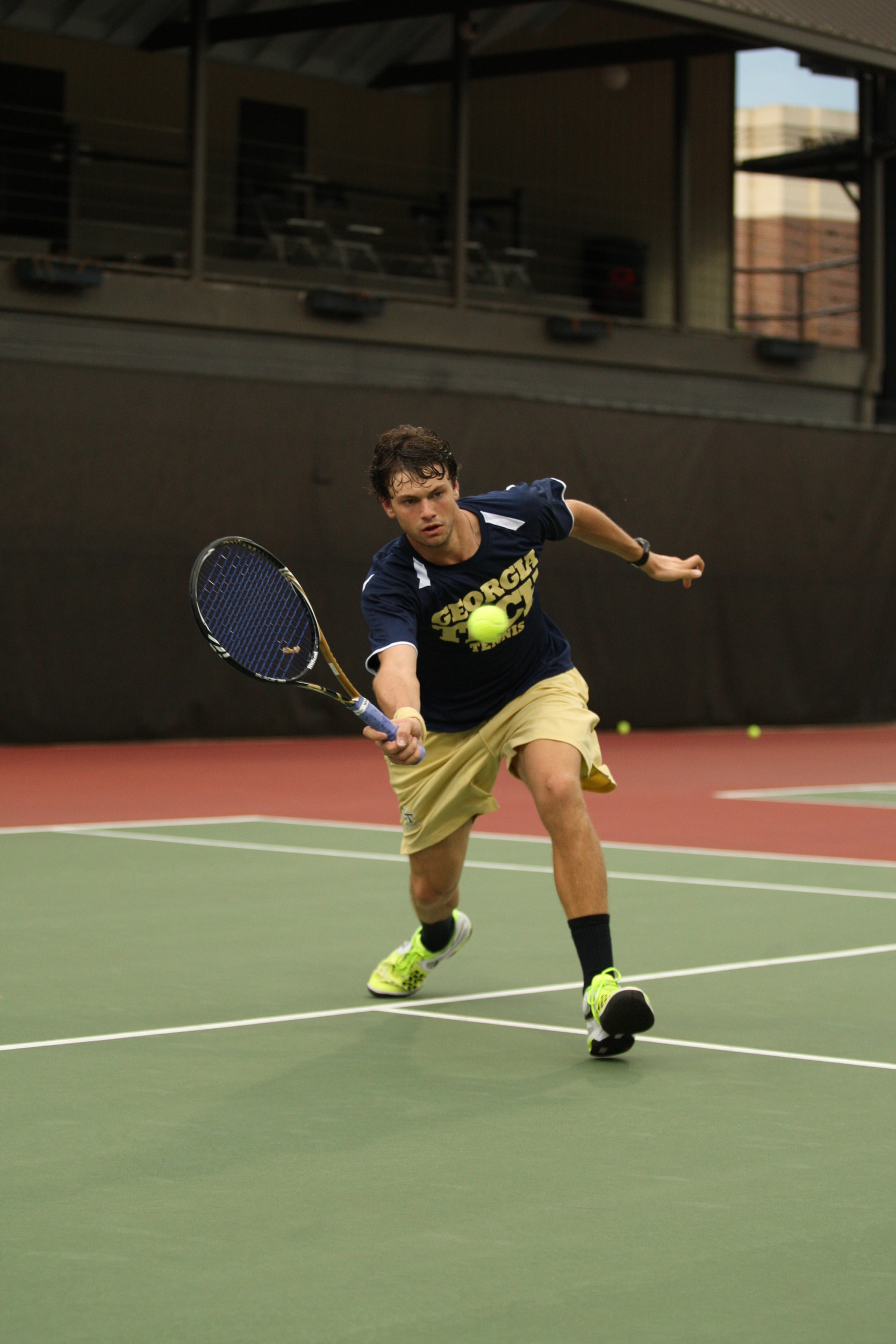 Nathan Rakitt freshman tennis player 2012-13