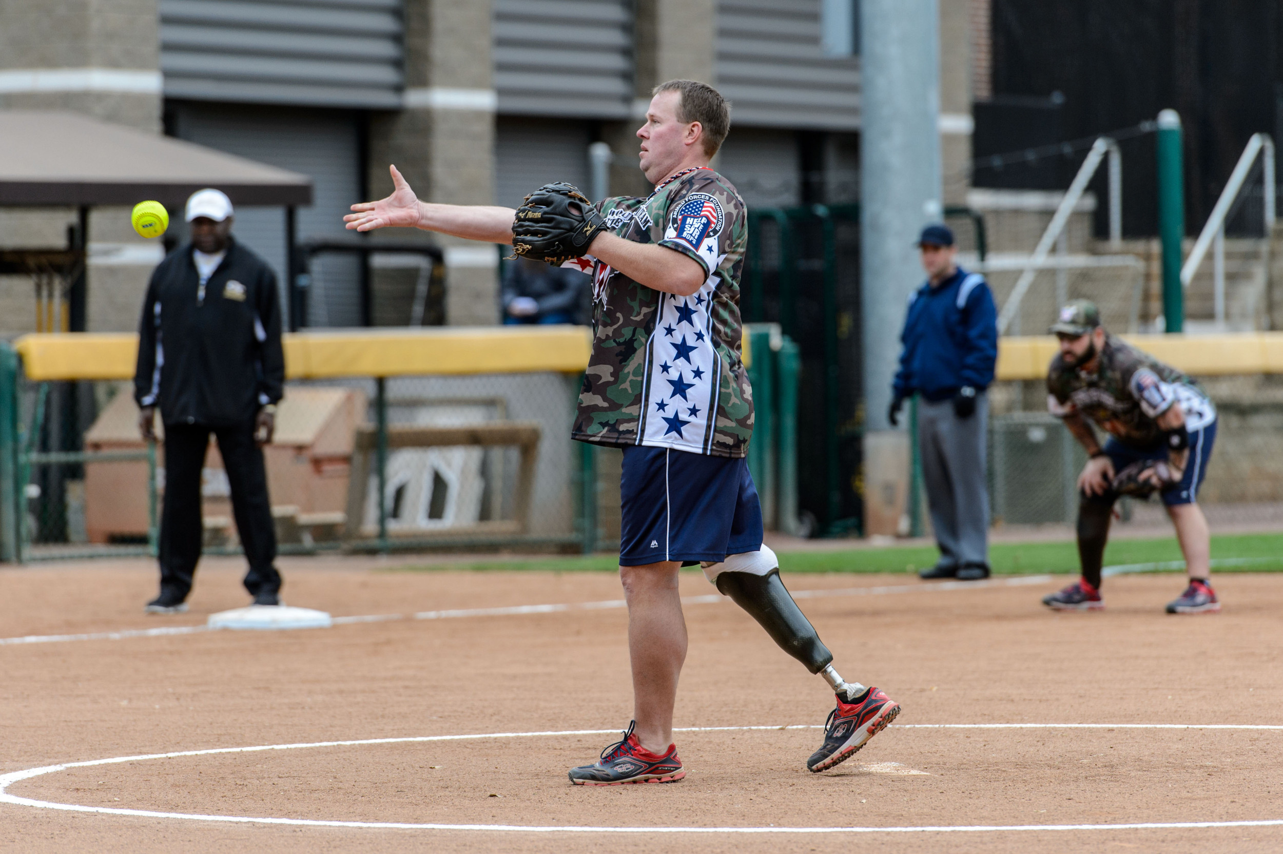 Wounded Warrior Amputees Defeat GT Celebrities