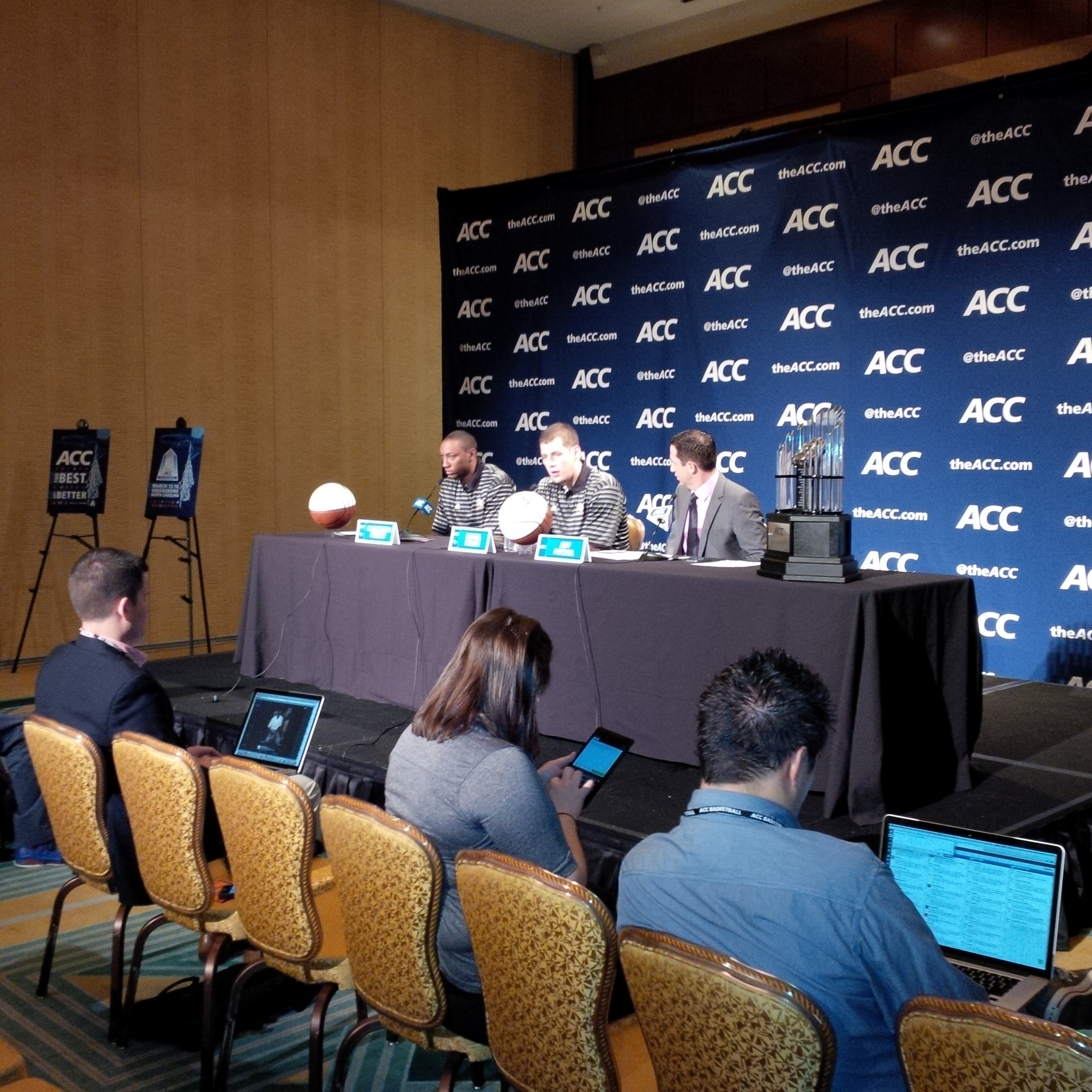 Daniel Miller and Kammeon Holsey live on the ACC Digital Network