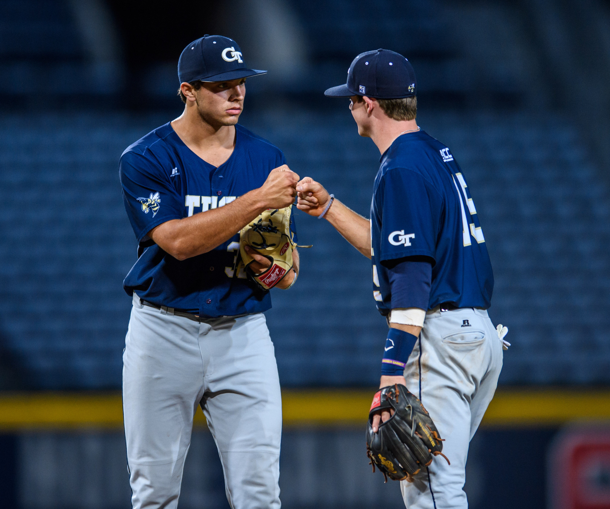 Keyton Gibson (37), Connor Justus (15)