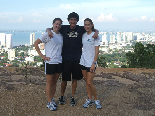 Ryann Kopacka and Caroline Jones in China (July 15, 2008)