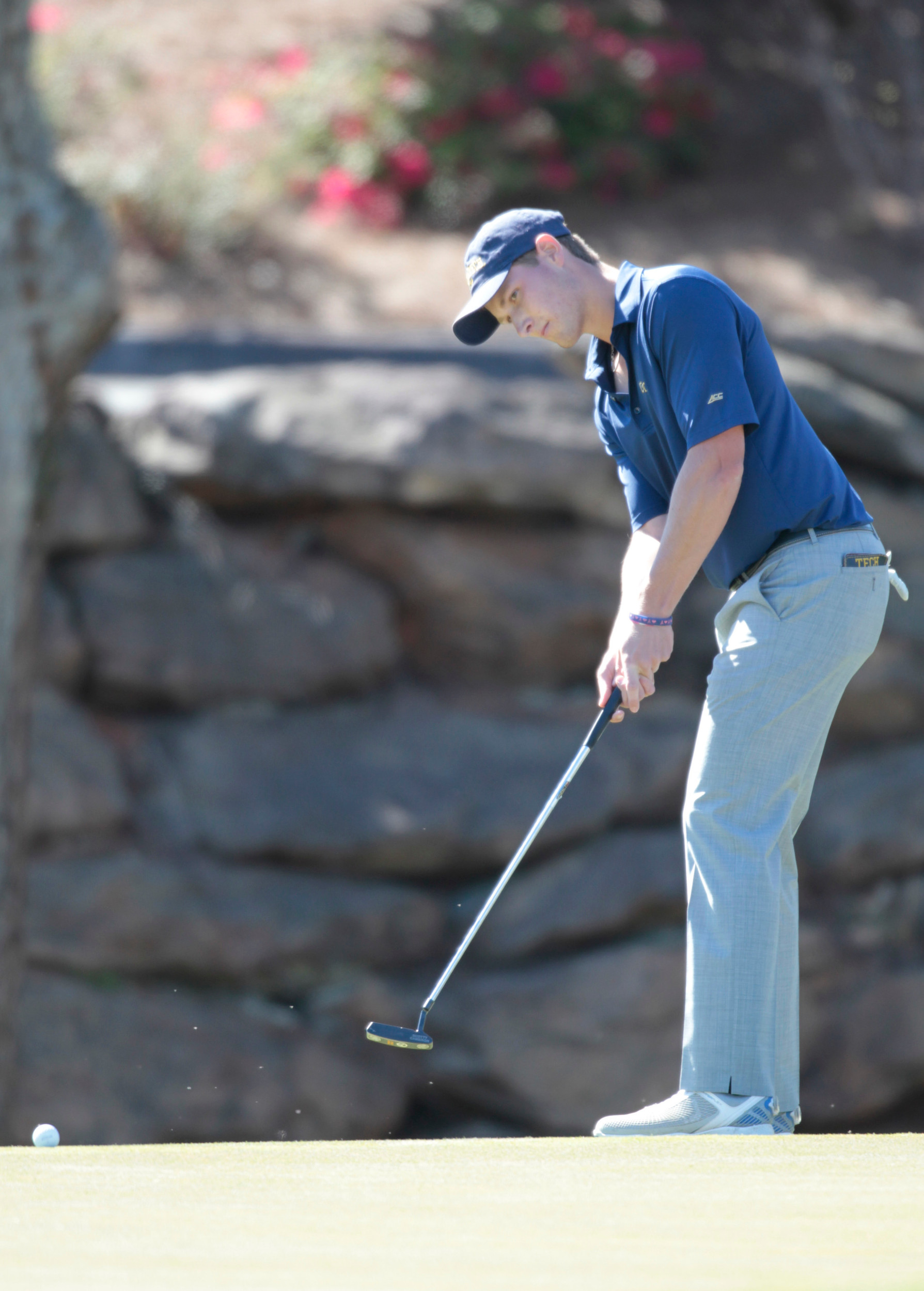 Vincent Whaley during the final round of the Clemson Invitational April 3, 2016. (mandatory copyright: Vern Verna / Ai Wire)