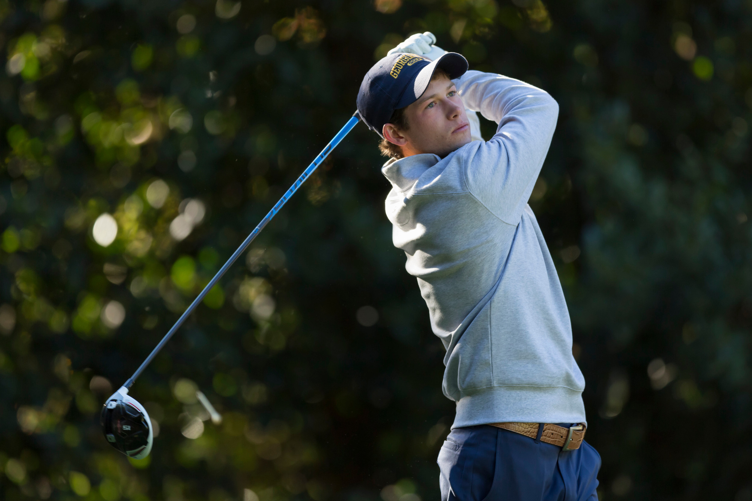 James Clark during the second round of the Golf Club of Georgia Collegiate, October 22, 2016