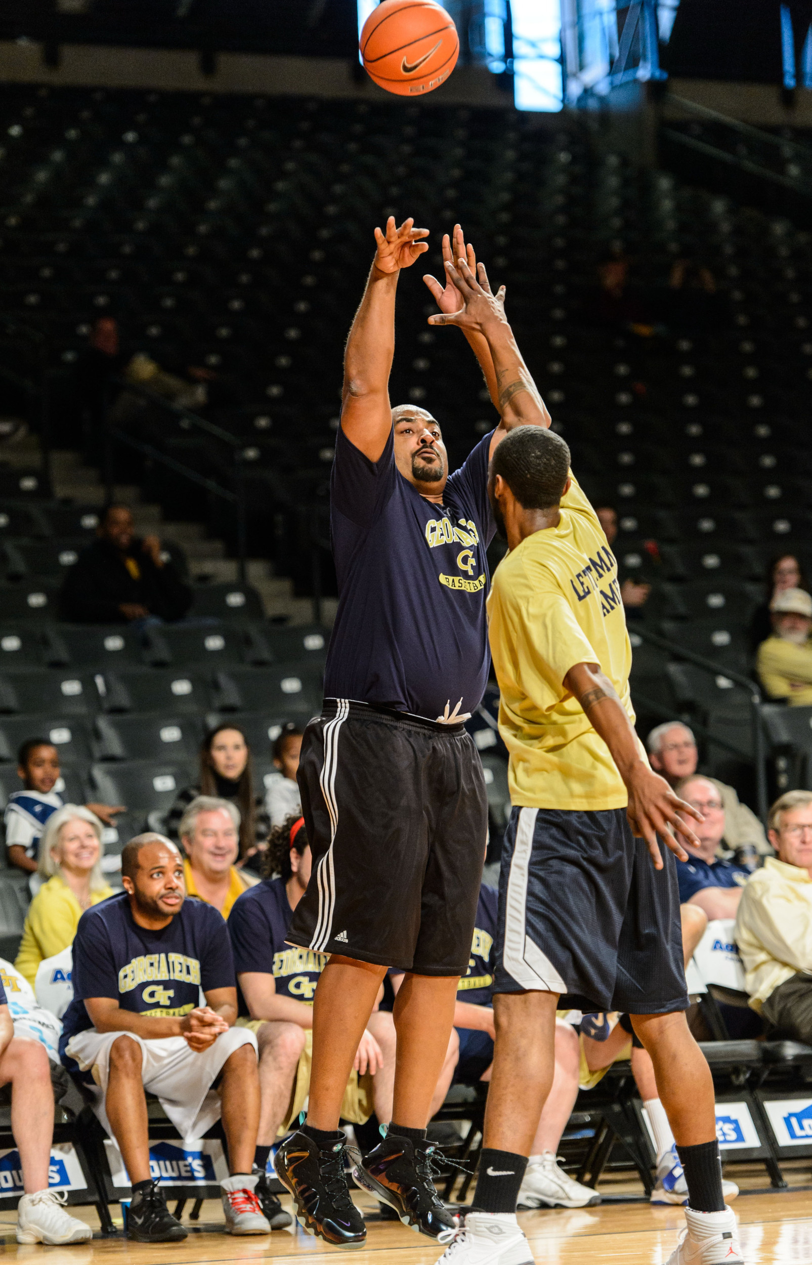 2014 Georgia Tech Men's Basketball Letterwinners game