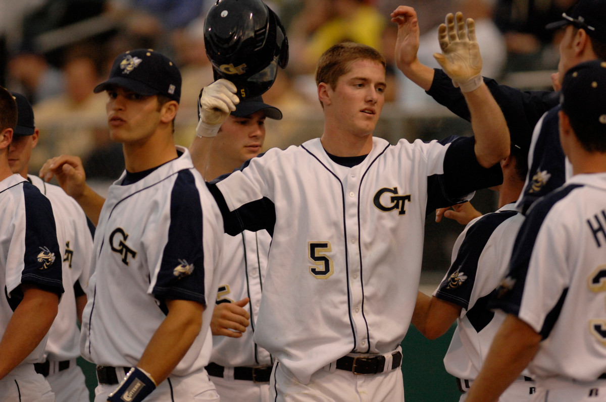 Jeff Ussery, team celebration, 2007