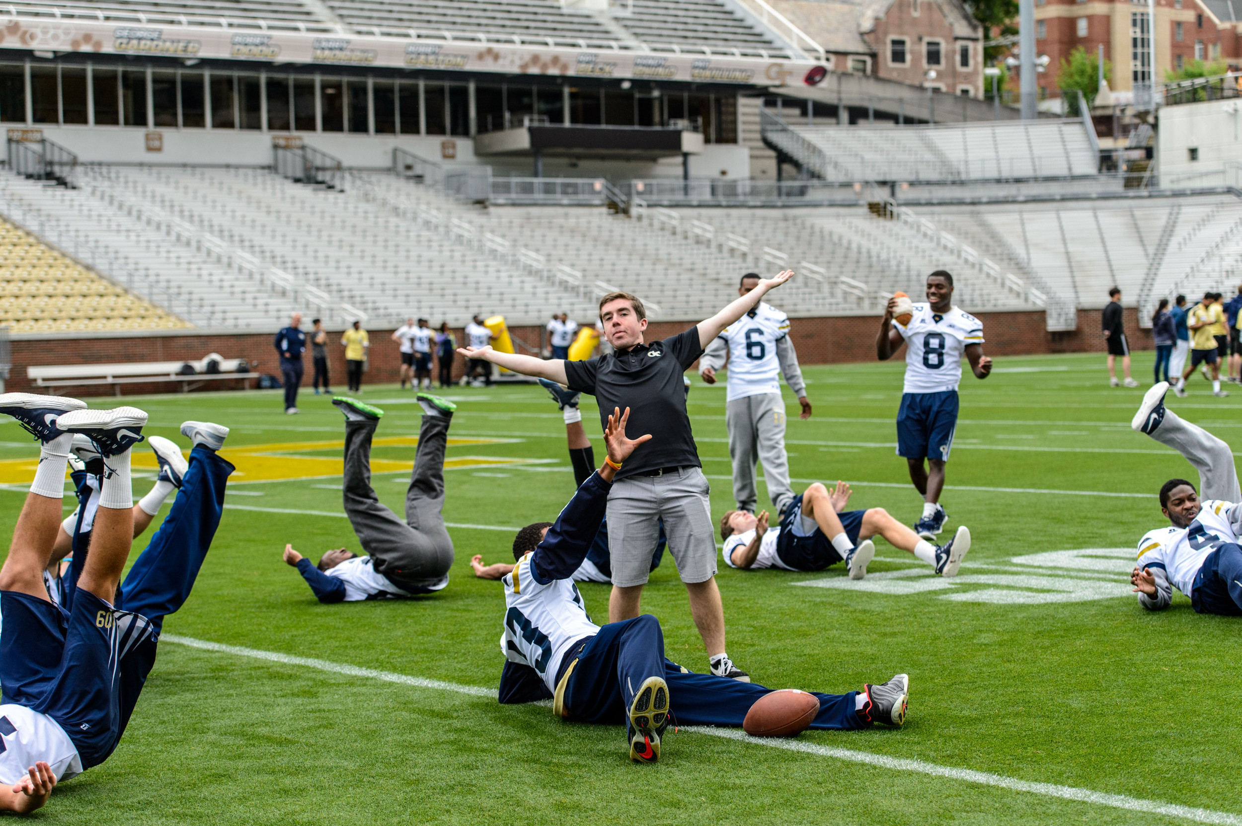 Georgia Tech International Football Clinic