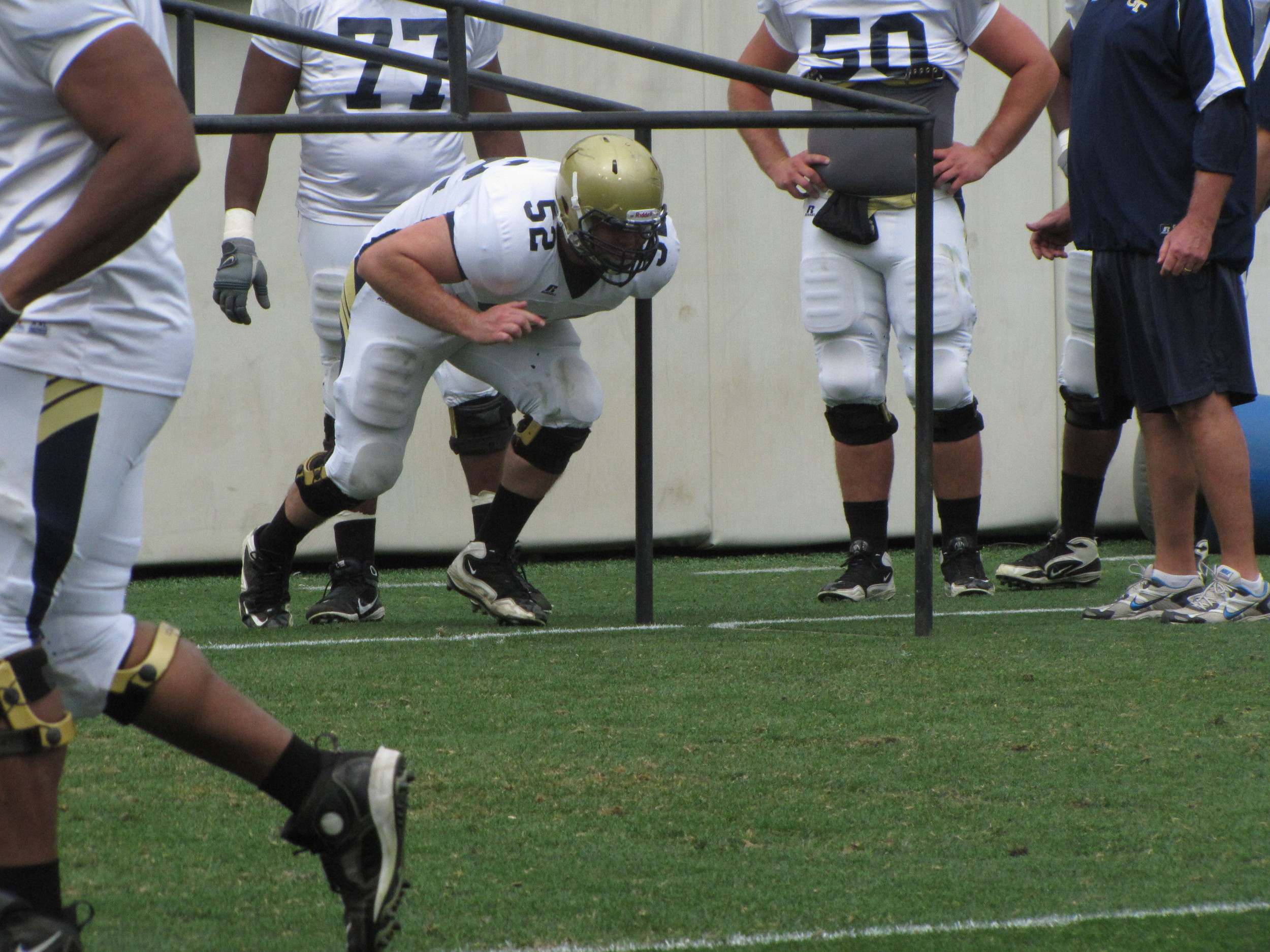 Georgia Tech Football Practice - 04/15/11