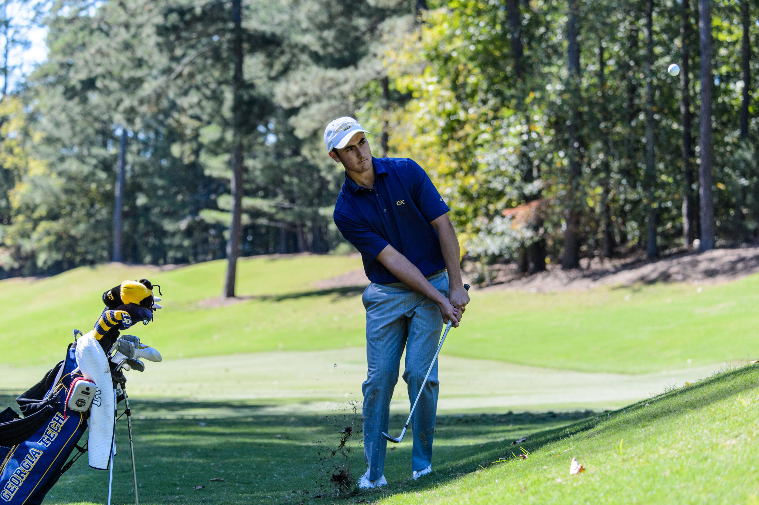 Chris Petefish during the final round of the United States Collegiate Championship at the Golf Club of Georgia, October 18, 2015