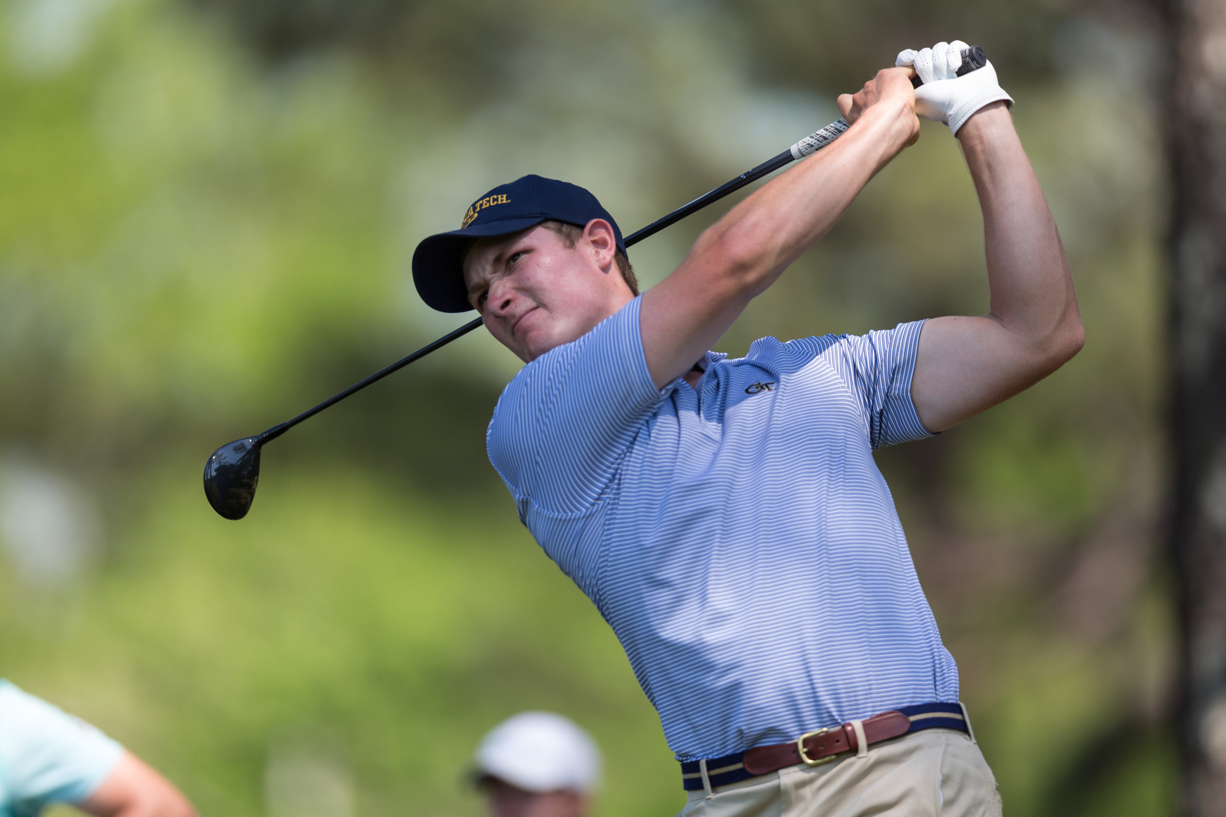 Vincent Whaley during the first round of the ACC Men's Golf Championship, Musgrove Mill Golf Club, Clinton, S.C., April 21, 2017