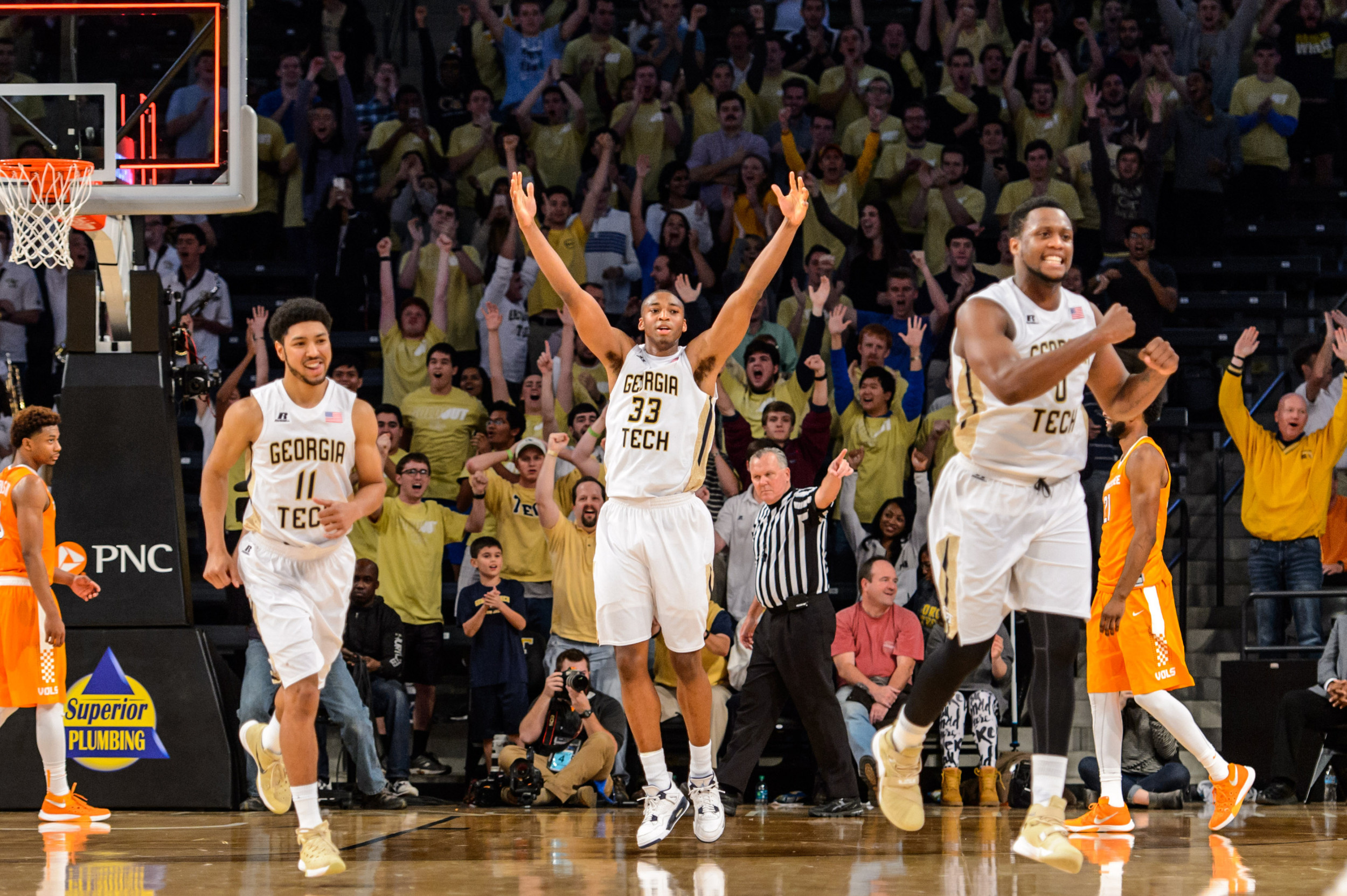 The Jackets win!