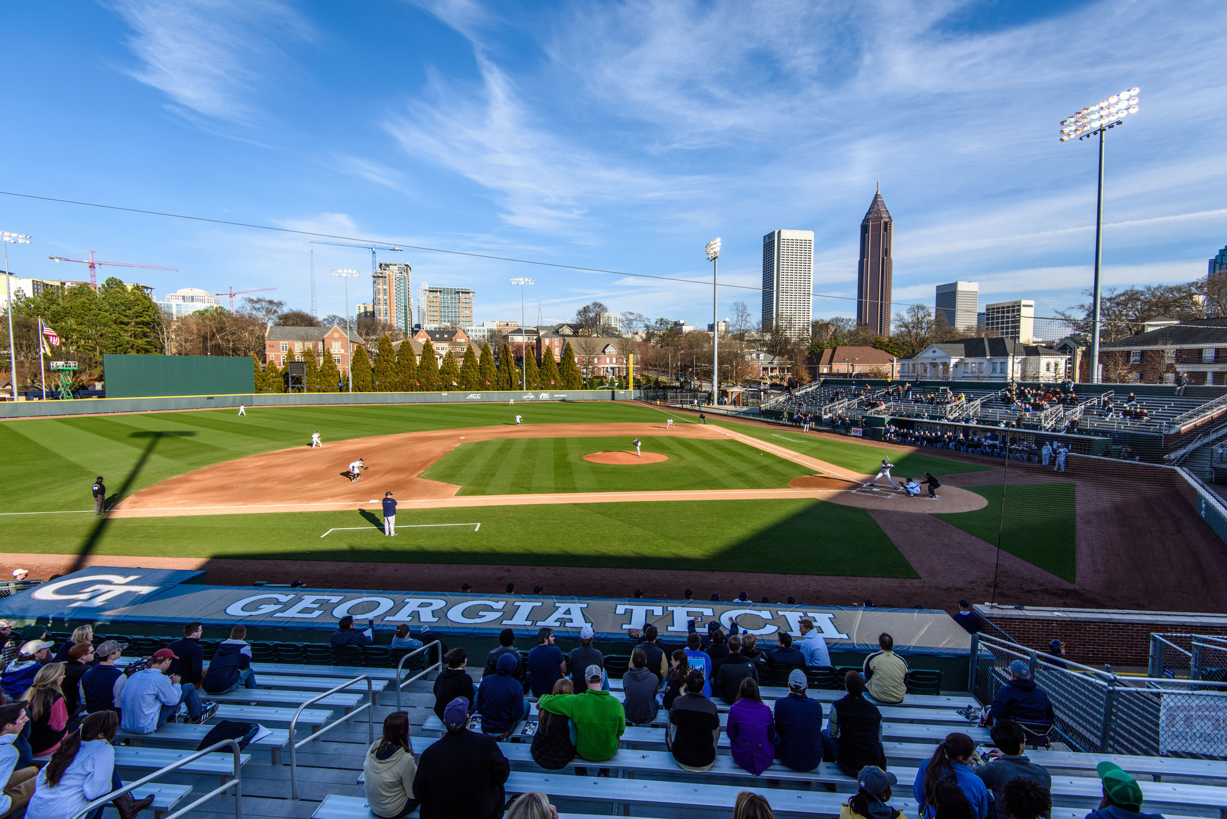 A beautiful day at Russ Chandler Stadium
