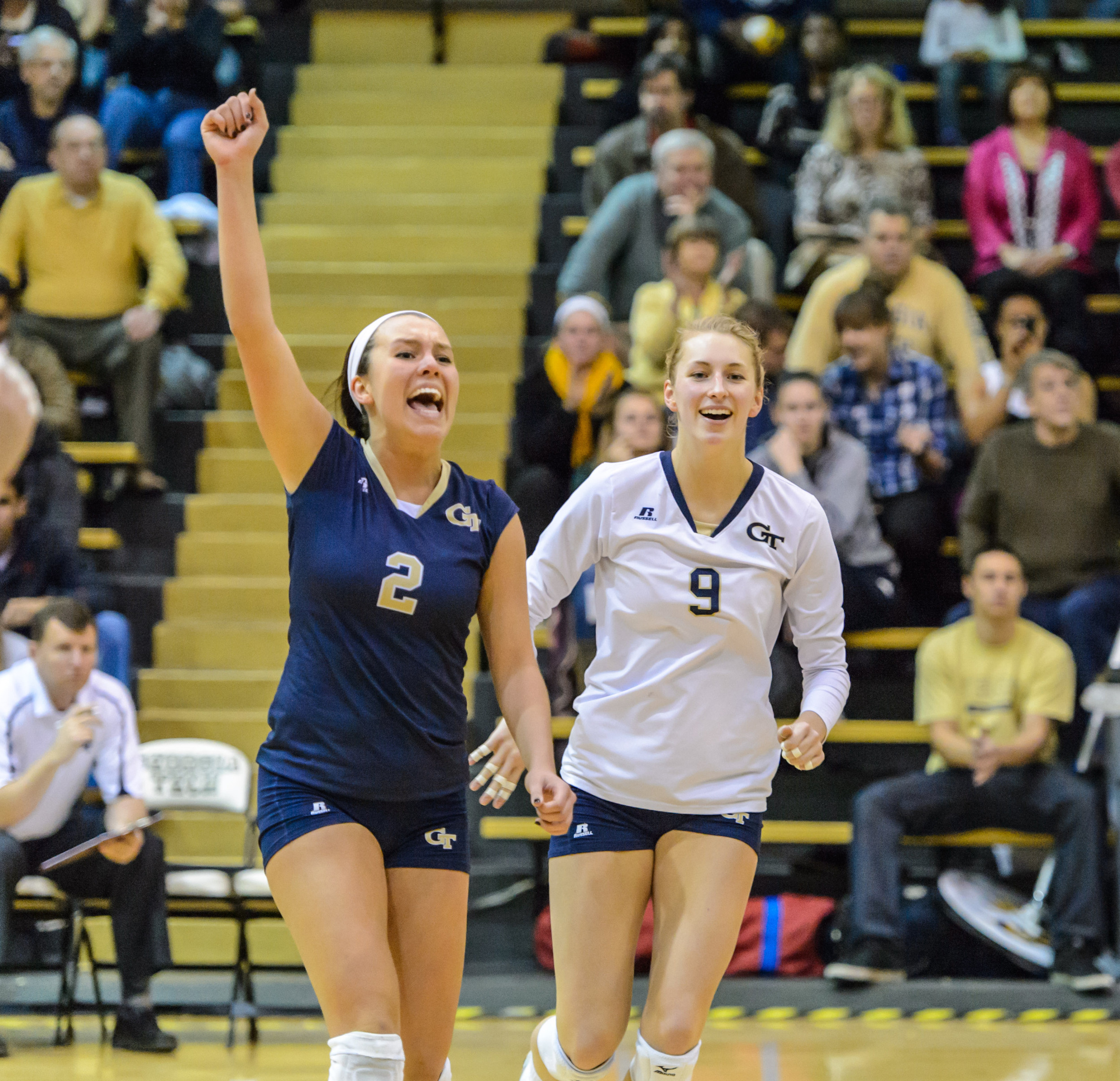 London Ackermann (2), Courtney Felinski (9)