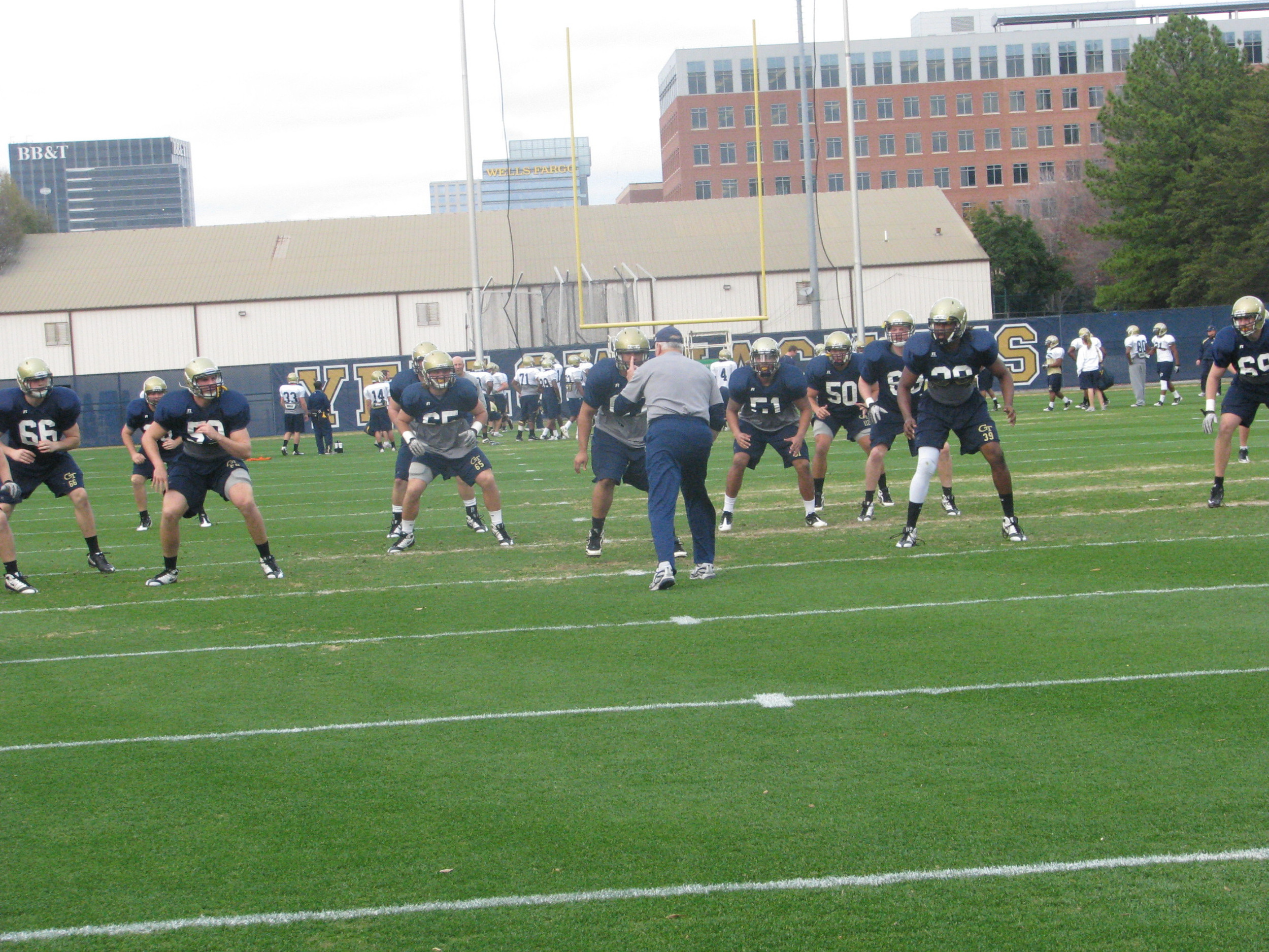 Georgia Tech Bowl Practice - 12/5/11