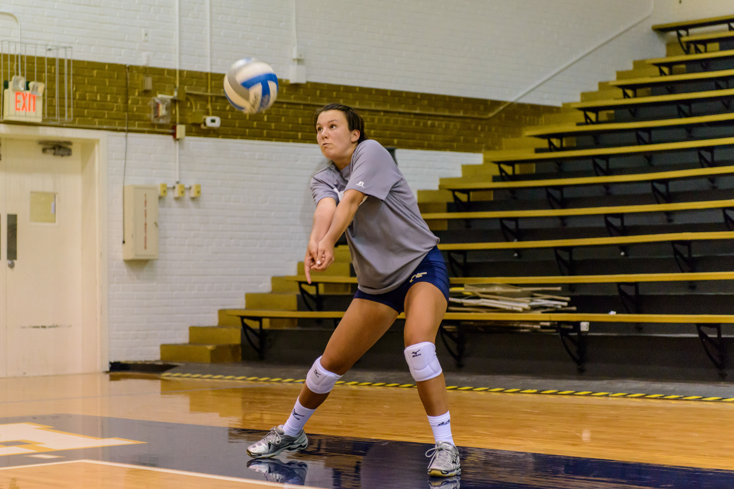 First GT Volleyball practice of 2013.