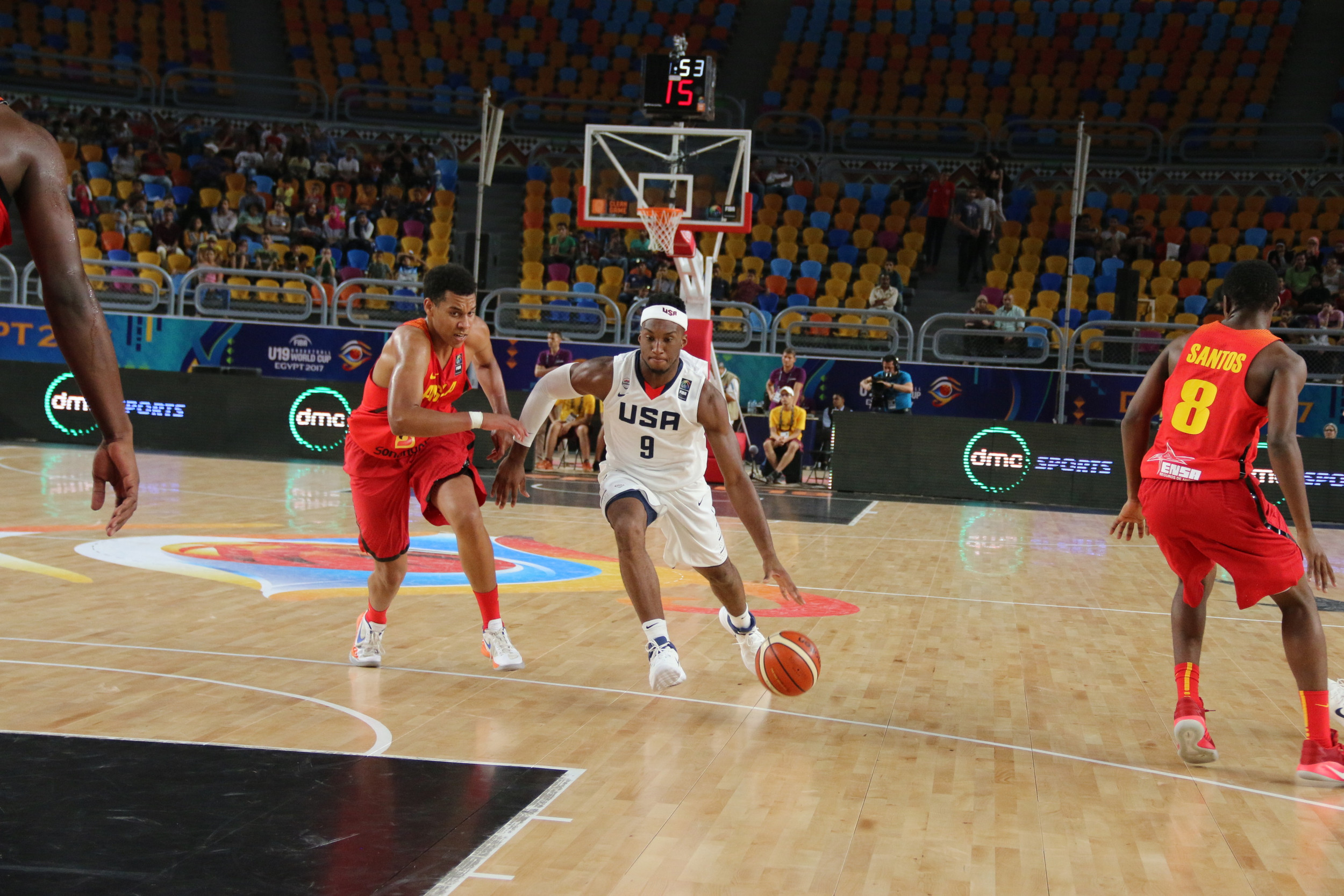 Josh Okogie scored 17 points with 10 rebounds in USA Basketball U19 victory vs. Angola - July 2, 2017