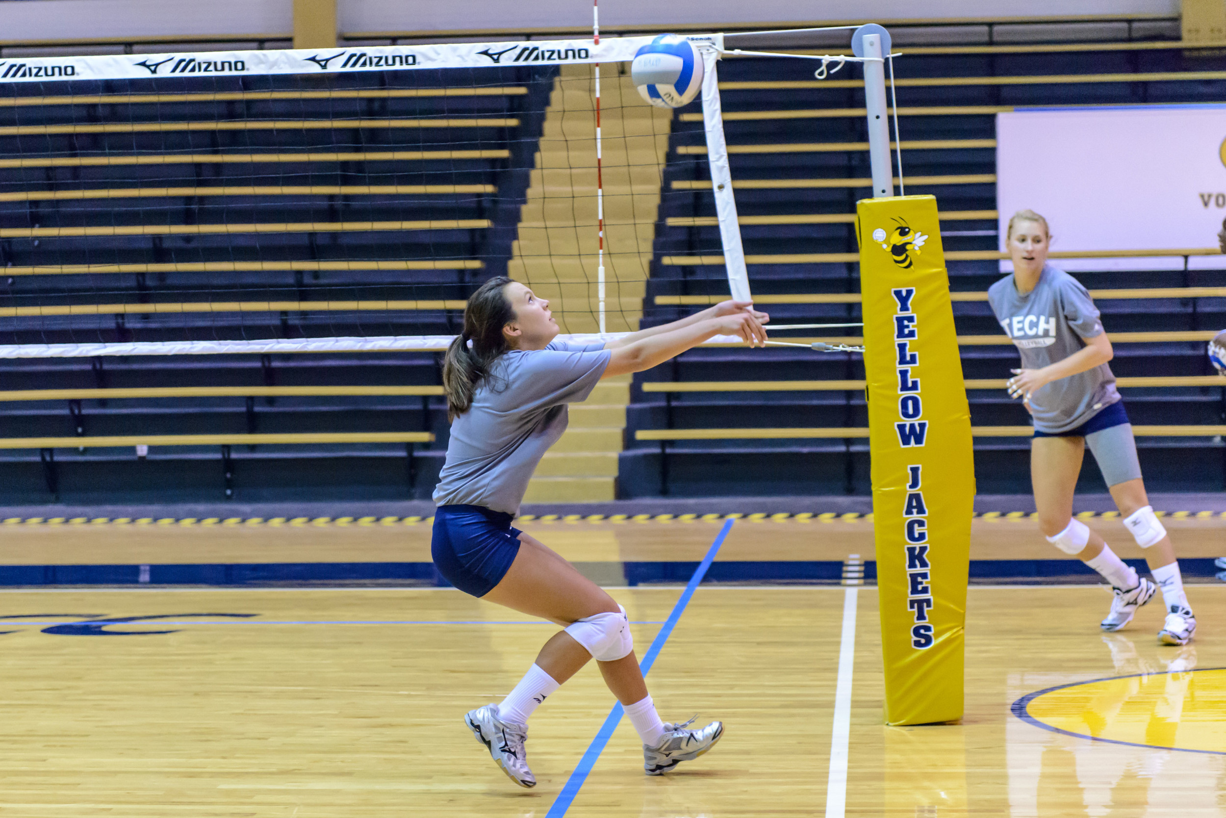 First GT Volleyball practice of 2013.