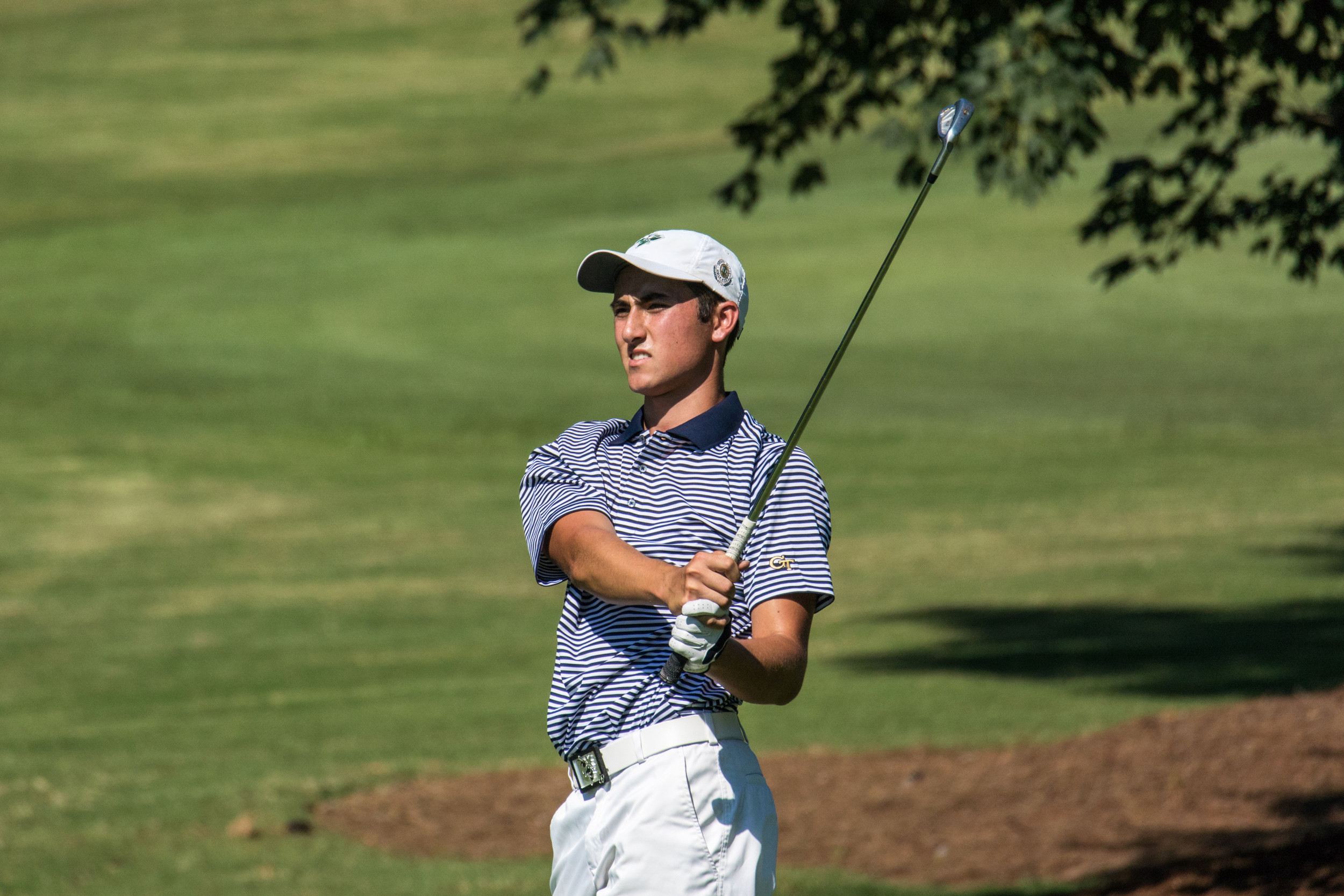 Chris Petefish during a team qualifying round at East Lake Golf Club, August 28, 2014