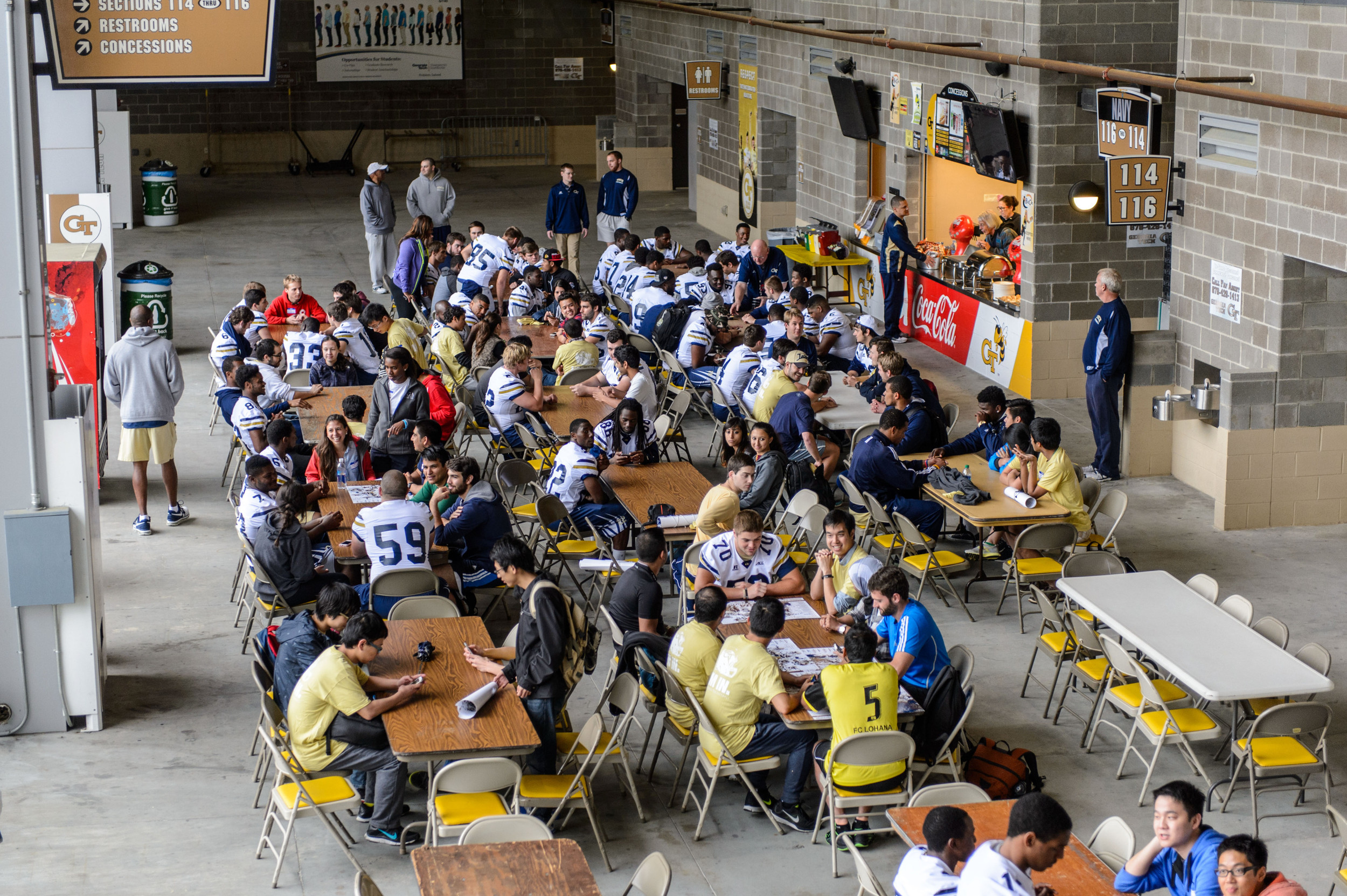 Georgia Tech International Football Clinic