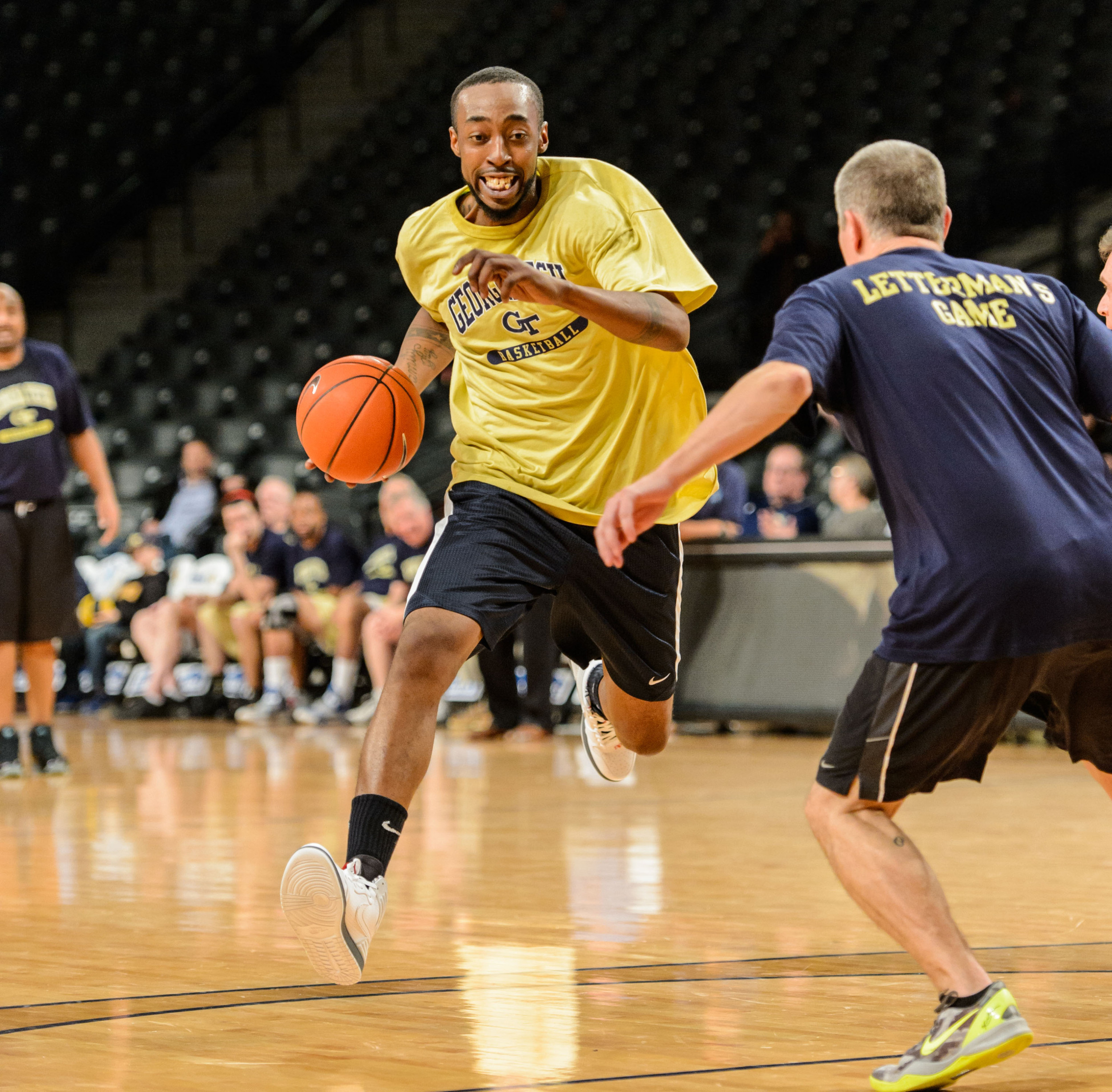 2014 Georgia Tech Men's Basketball Letterwinners game