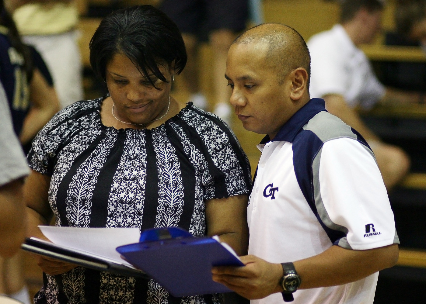 Tonya Johnson and Ed Tolentino