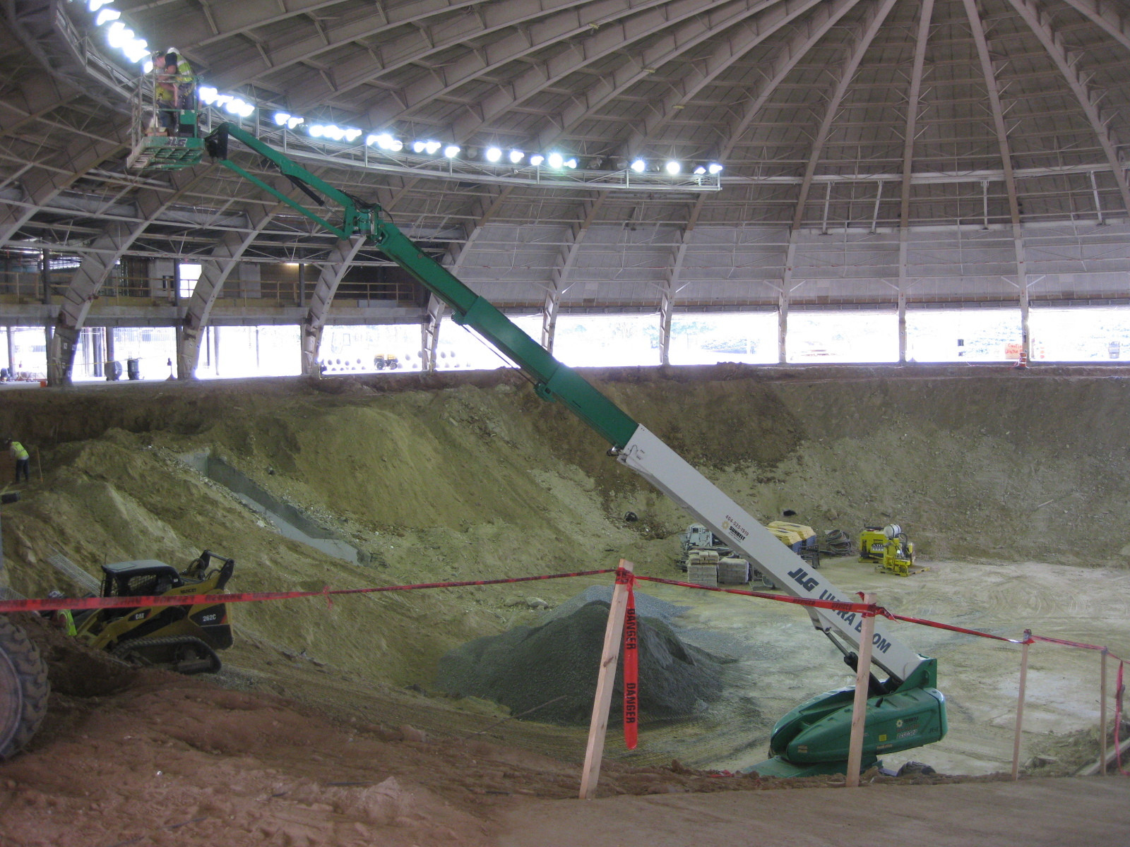 July 22, 2011 - McCamish Pavilion Construction Continues