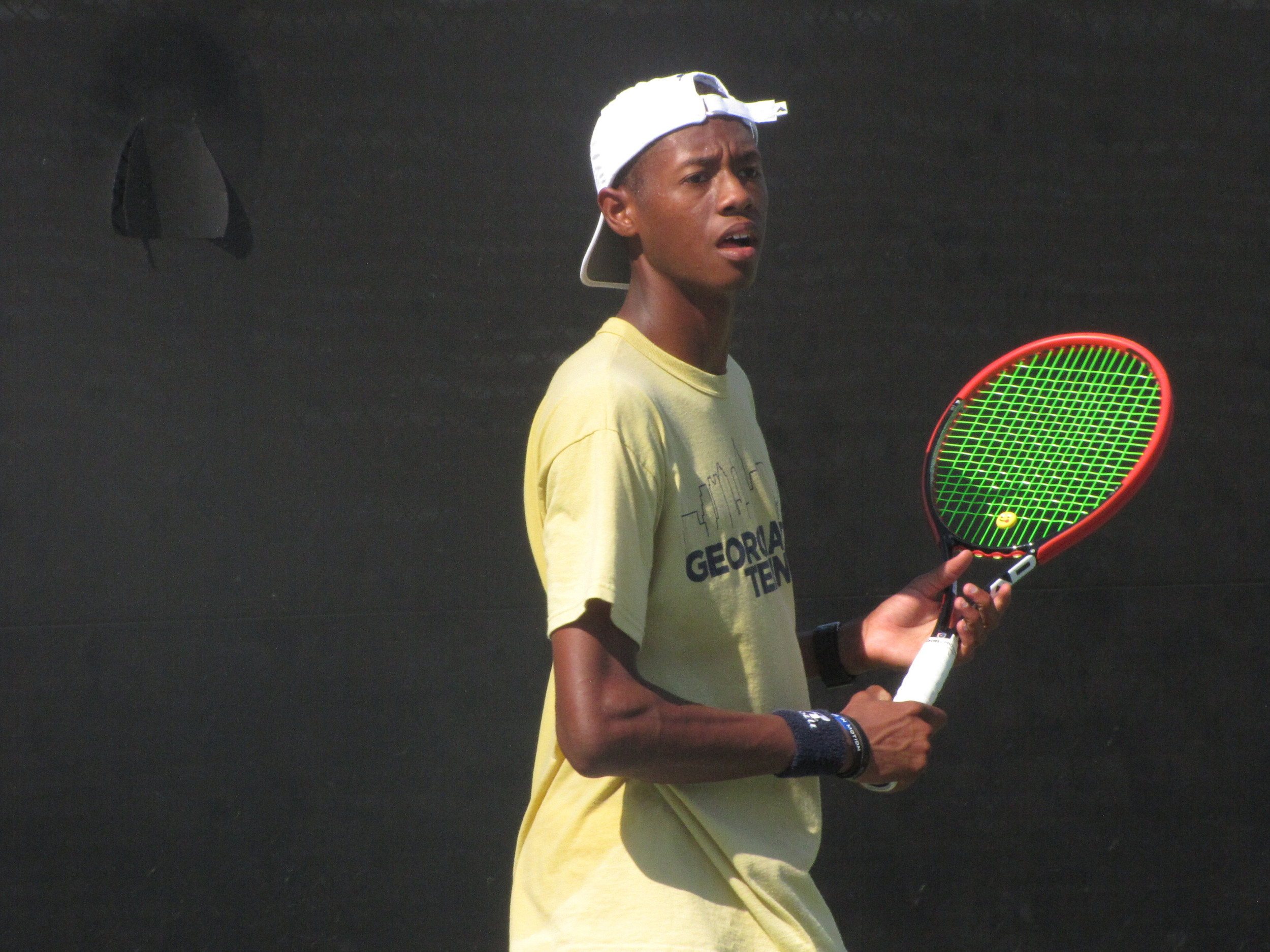 Christopher Eubanks at practice, August 27, 2014