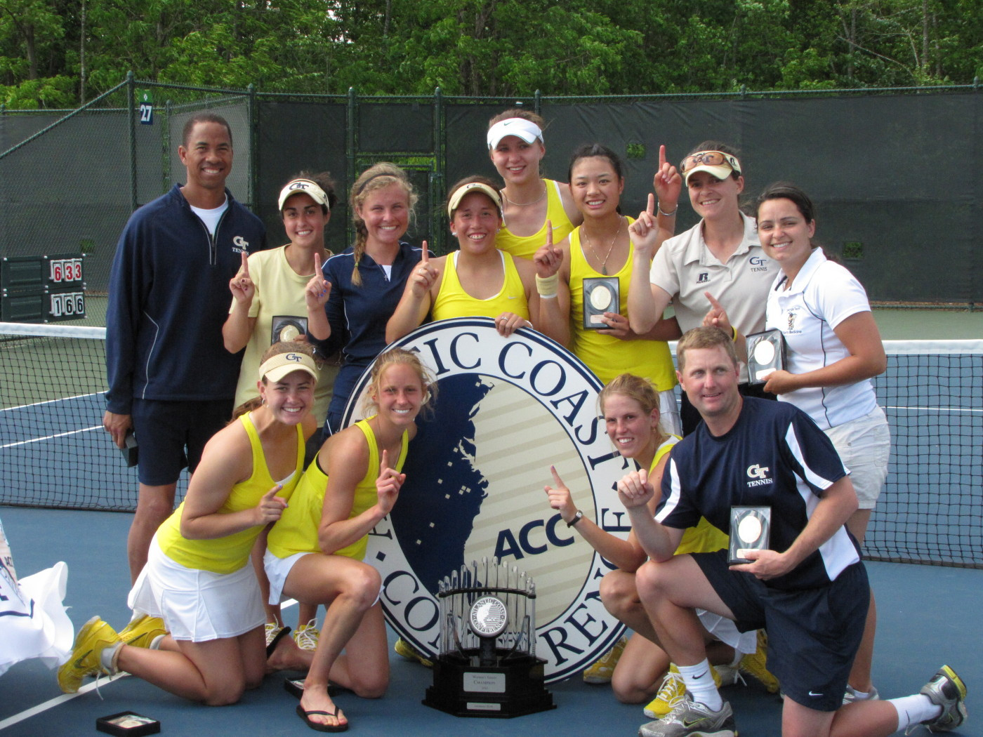 2010 ACC Champions - Georgia Tech Team Shot